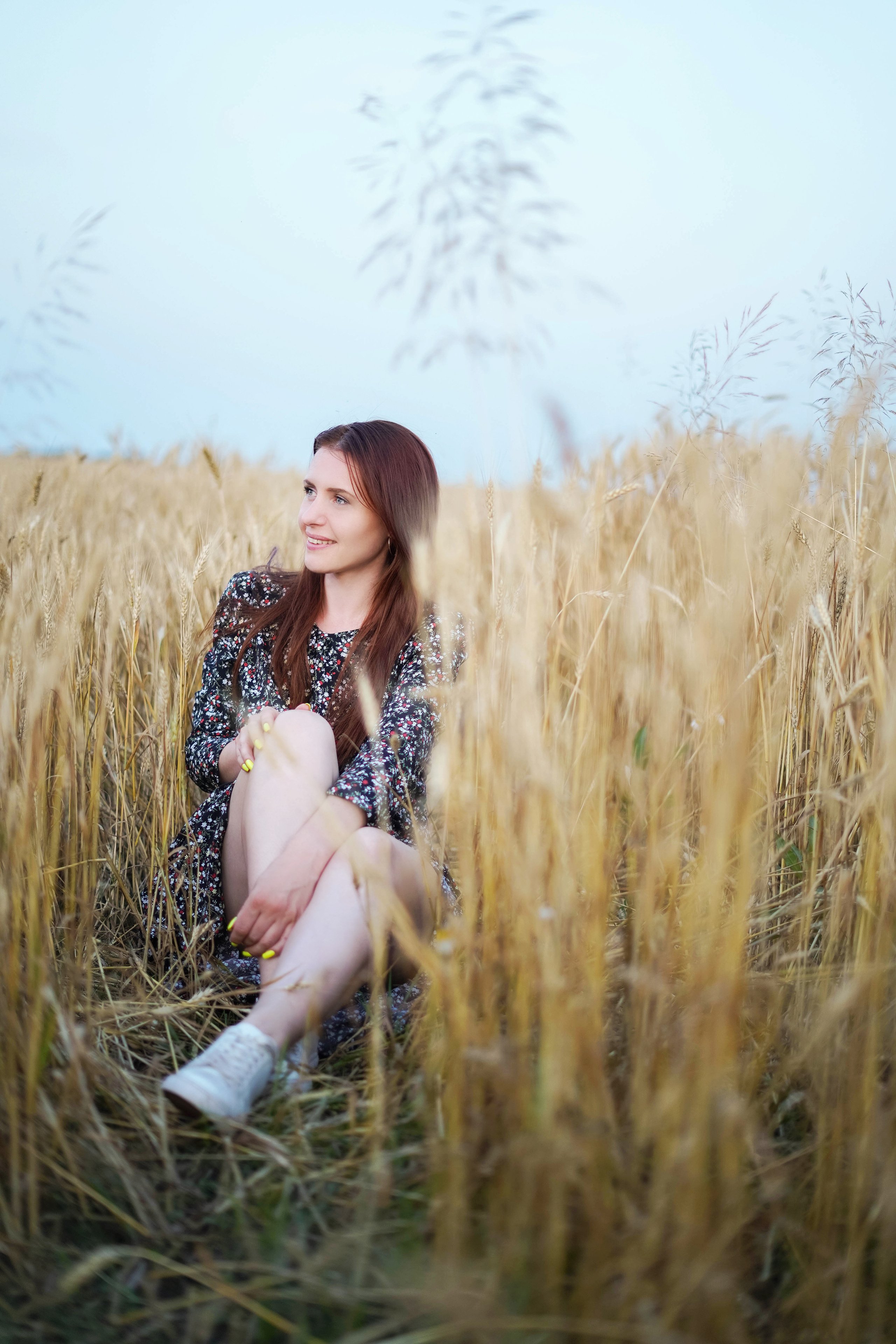 Наталия и Юлия (фотосессия в пшенице). Фотограф Вера Зверуго в Орле