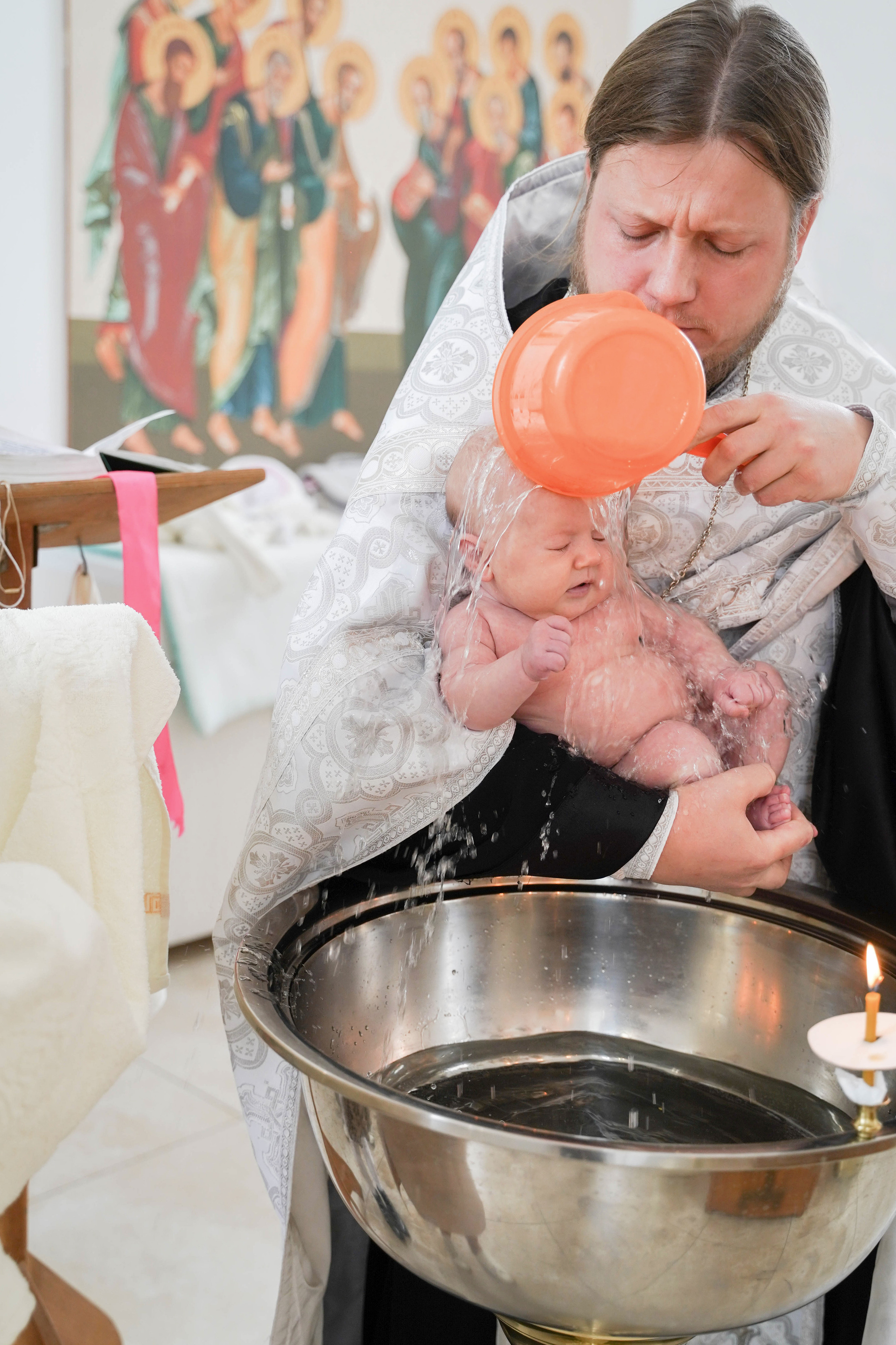 Фотосъемка «Крещение». Фотограф Вера Зверуго в Орле