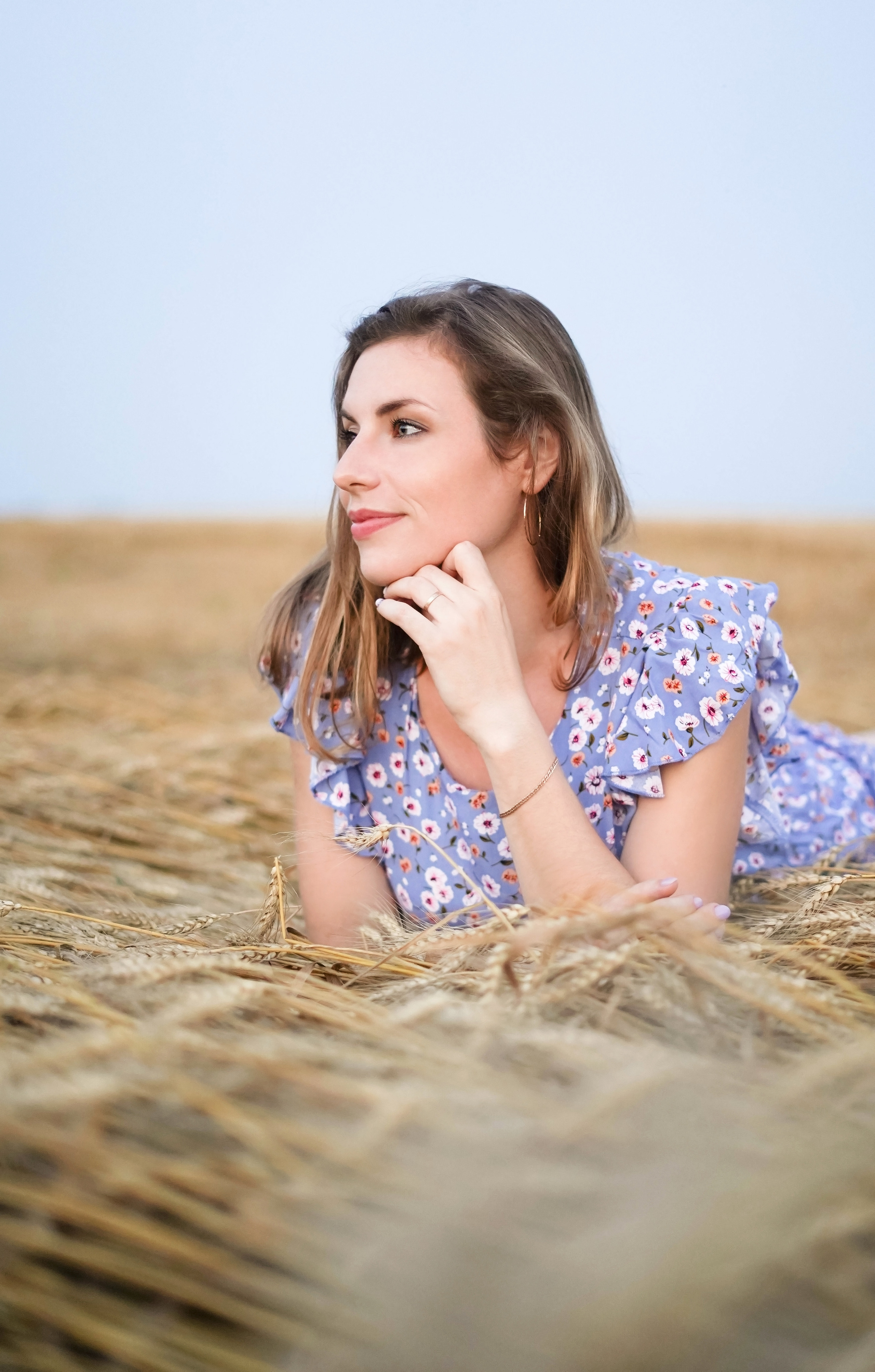 Наталия и Юлия (фотосессия в пшенице). Фотограф Вера Зверуго в Орле