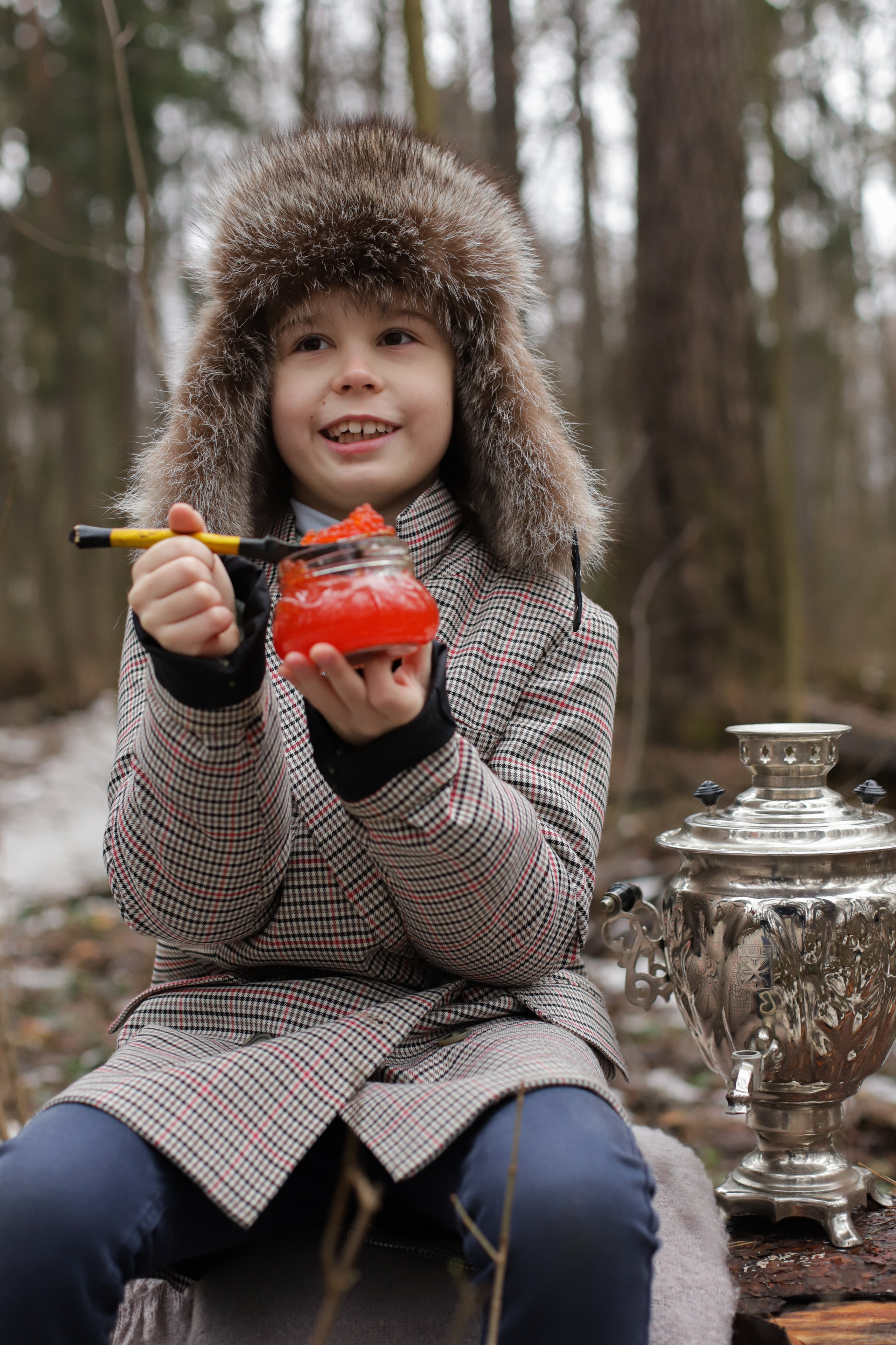 Девчёнки в павлопосадских платках и мальчишка. Диана Николаева — фотограф город Балашиха