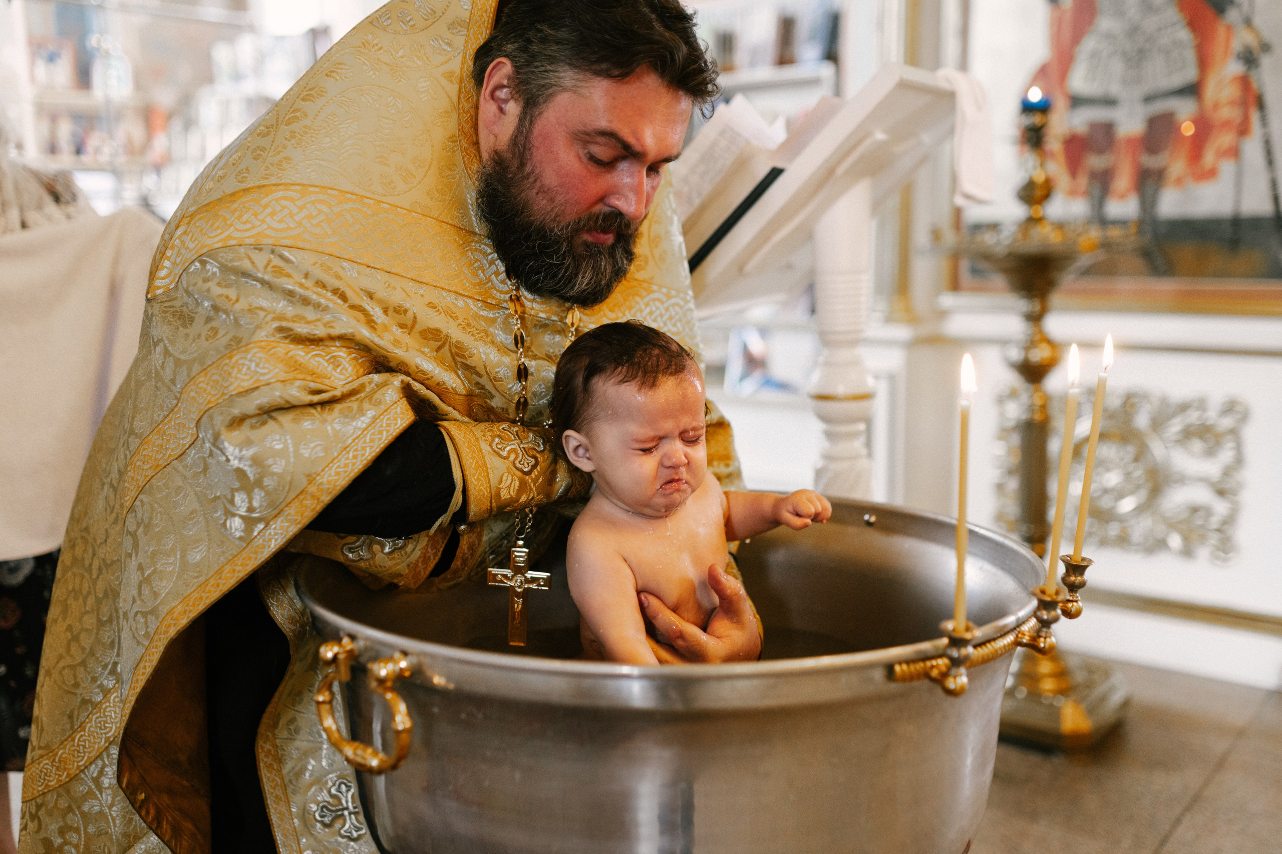 Крещение Успенский собор. Свадебный и портретный фотограф — Мария Костина