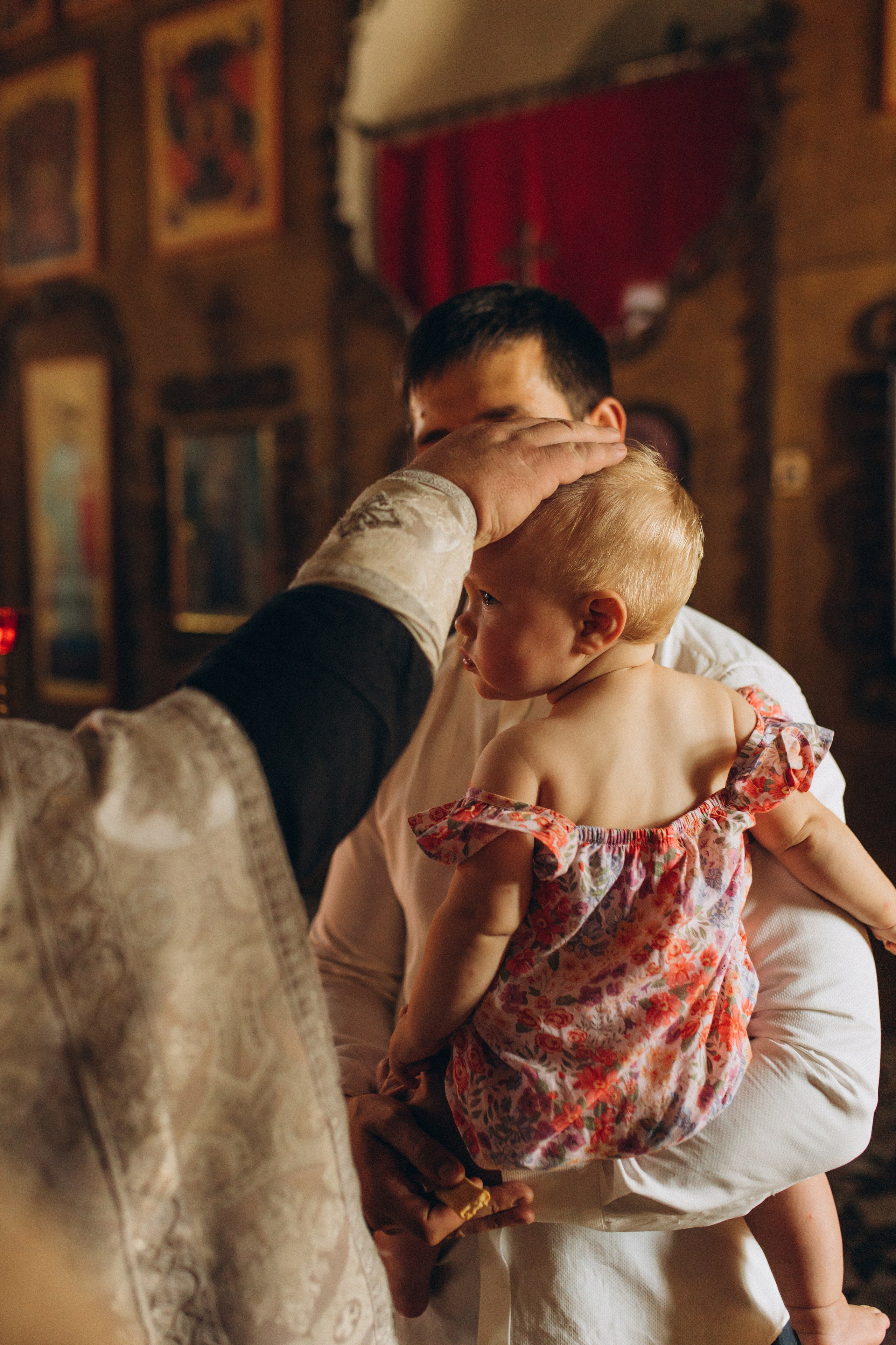 Крещение Марии. Семейный фотограф в Обнинске