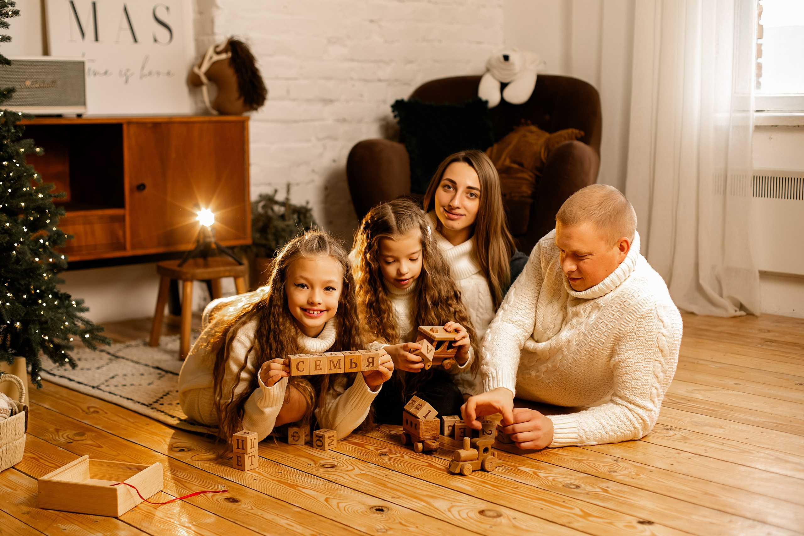 Новогодняя семейная история. Свадебный и семейный фотограф/видеограф в Краснодаре Наталья Осинская