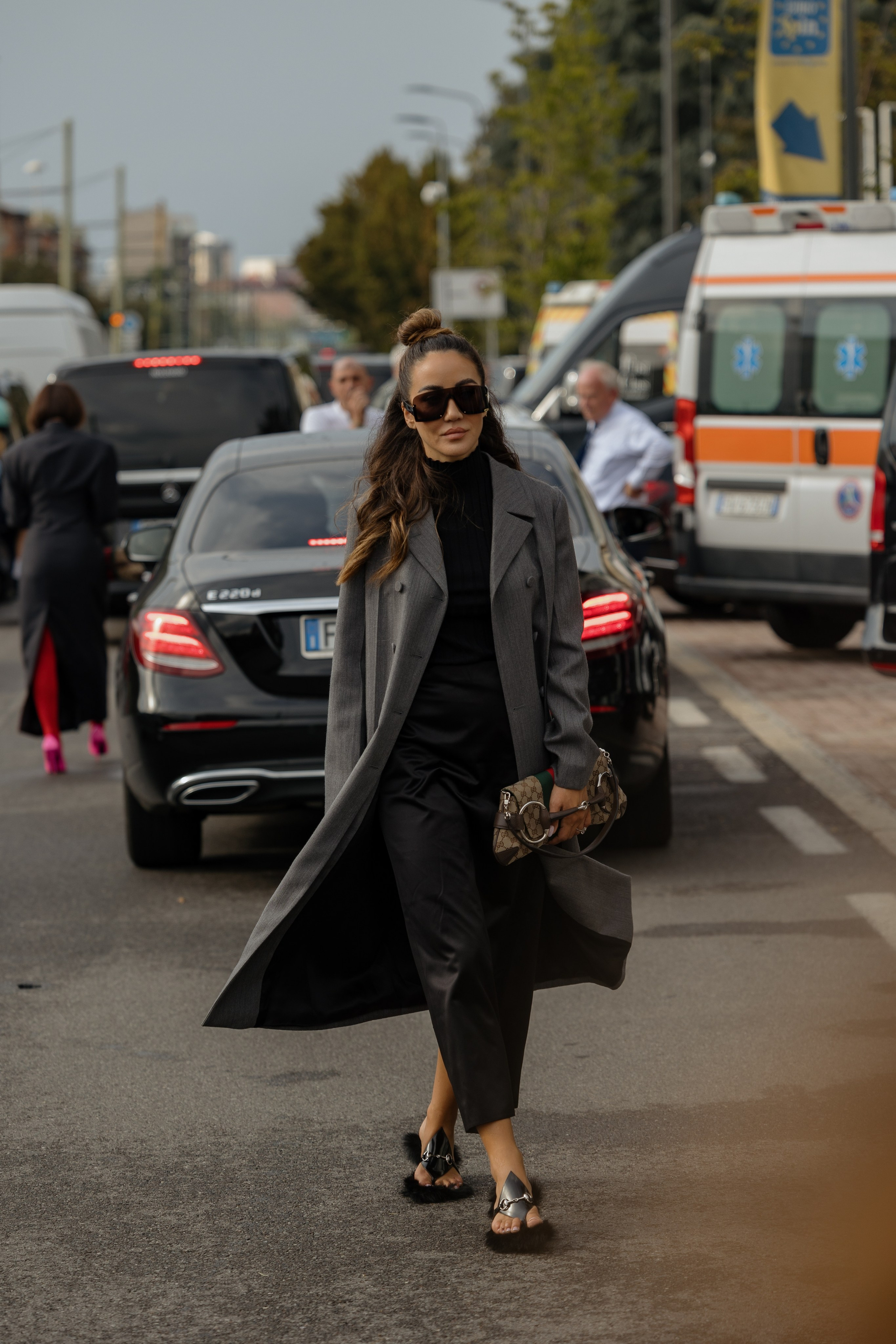 MFW SPRING/SUMMER 2024 GUCCI. Photographer in Milan Ivan Goncharov