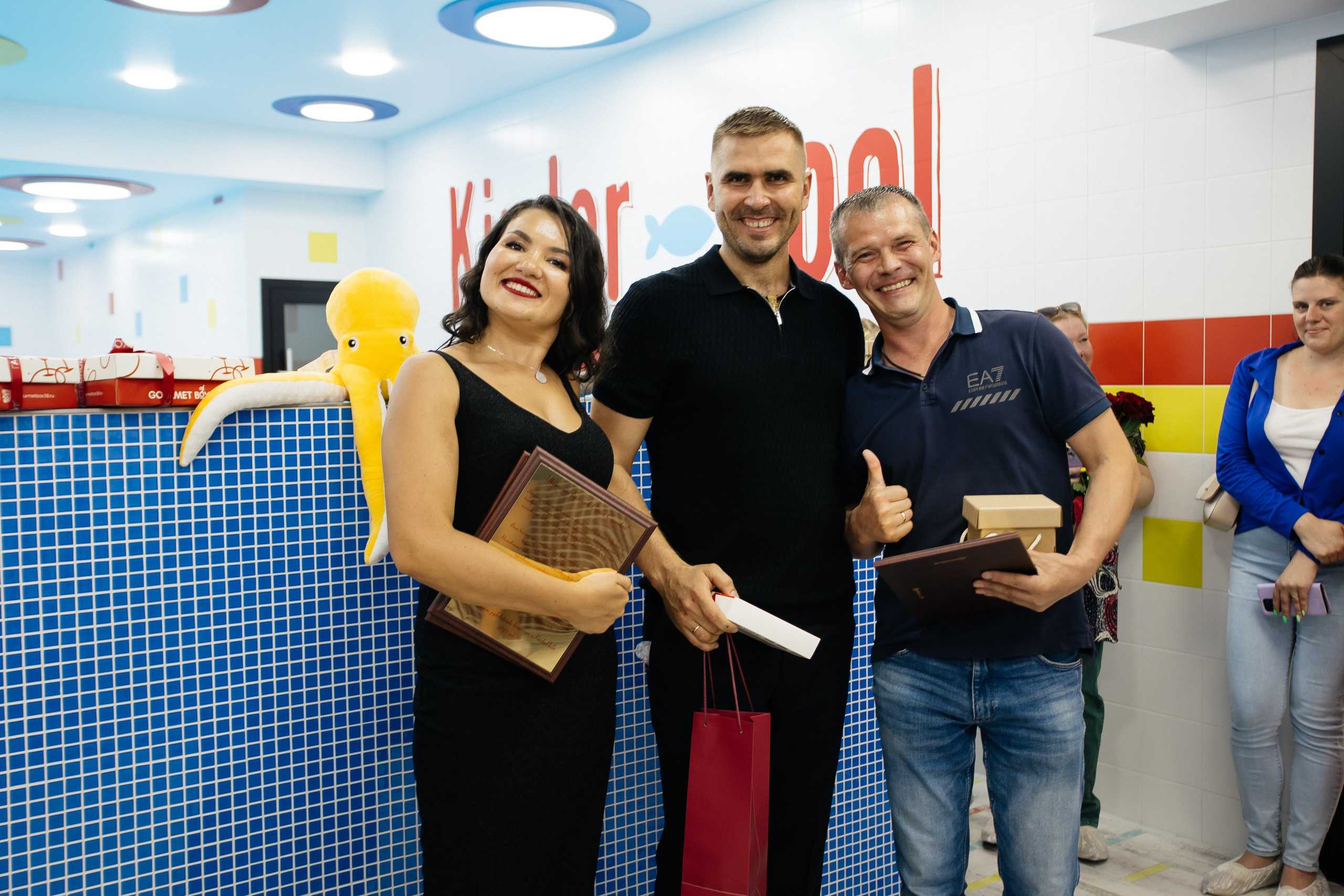 Открытие бассейна. Фотограф в Иркутске