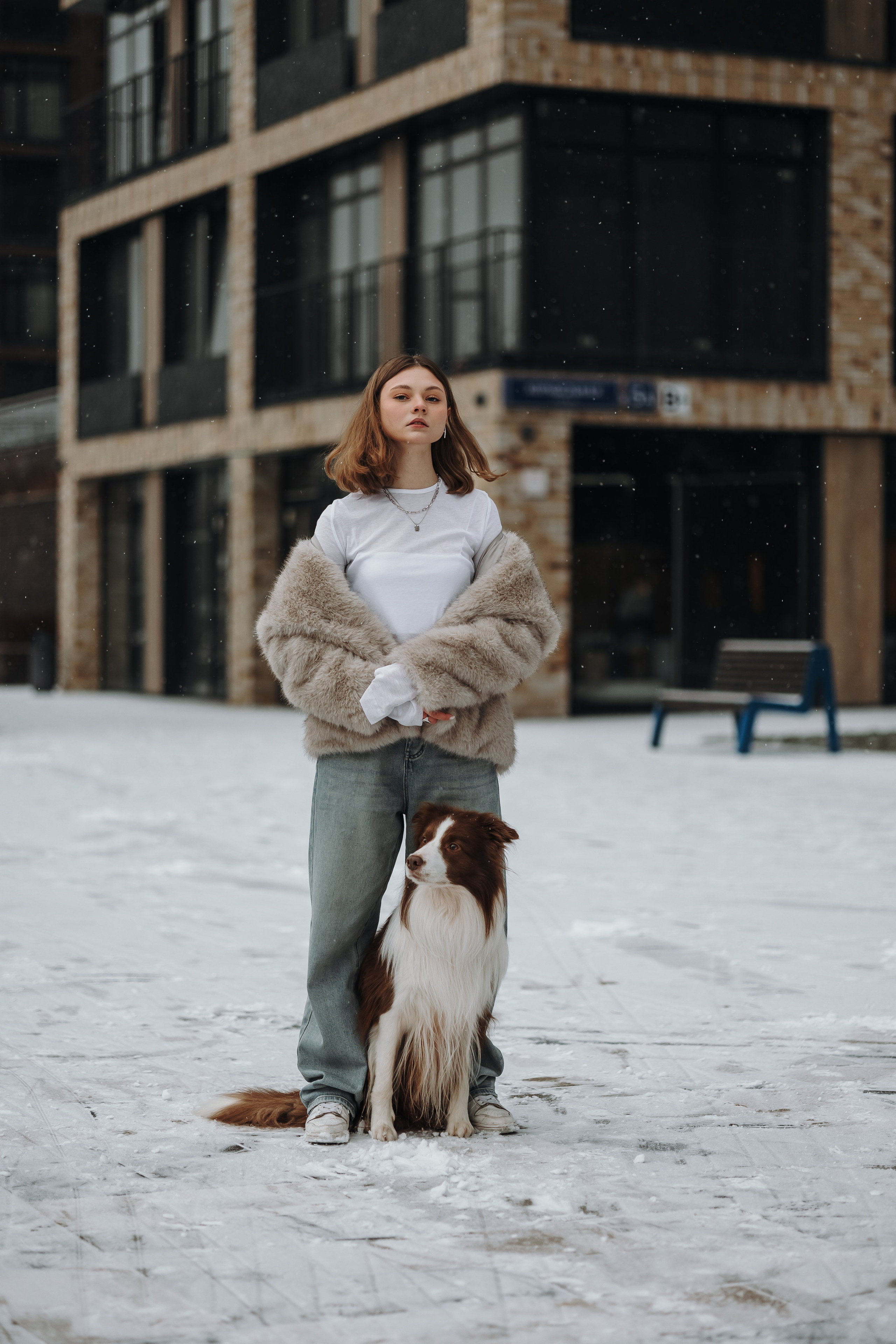 Маша и Брауни. Фотограф-анималист в Санкт-Петербурге Алина Яхонт