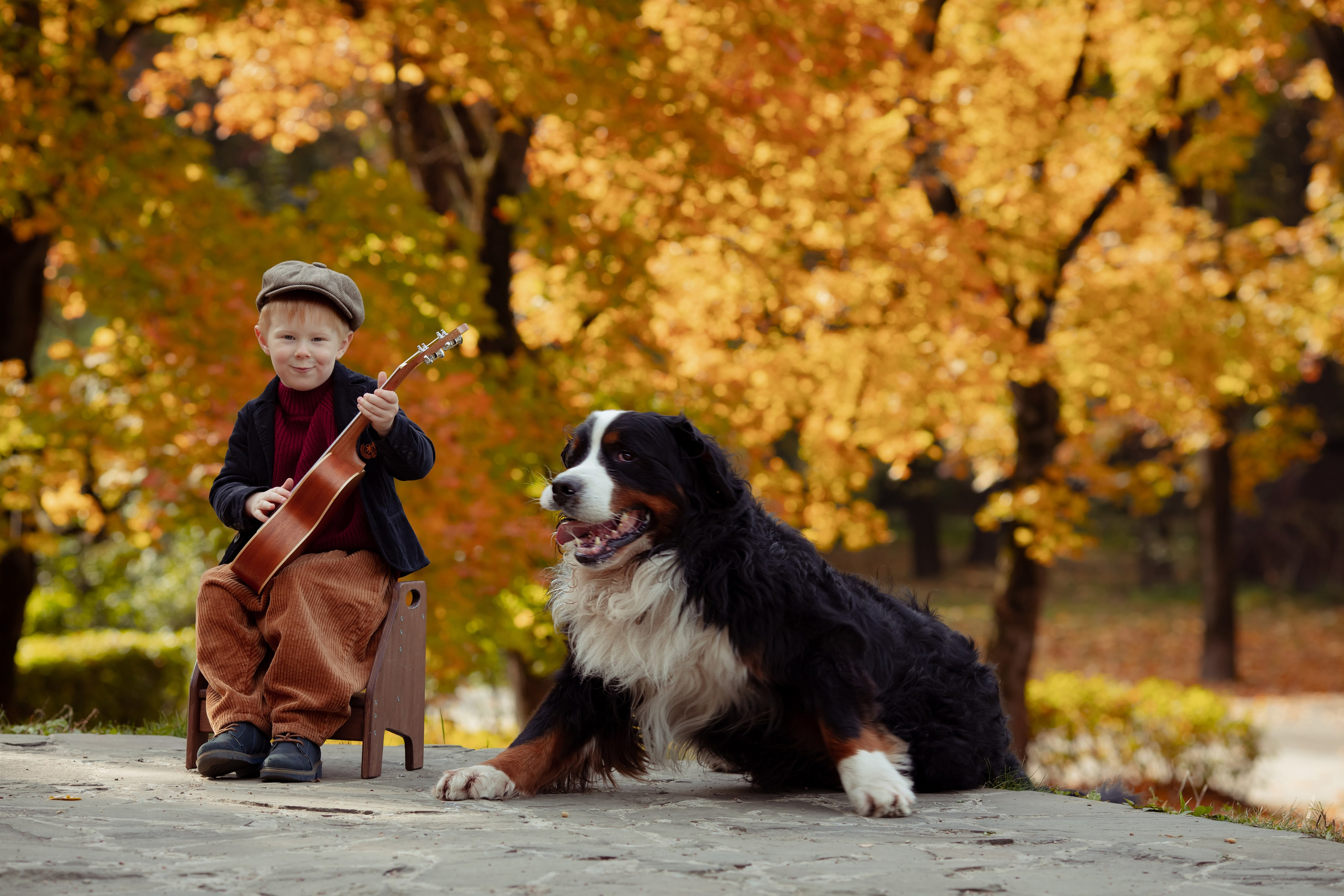 Ася, Дима, Кирилл с Бергамотом. Семейный и детский фотограф в Москве Дорогова Екатерина