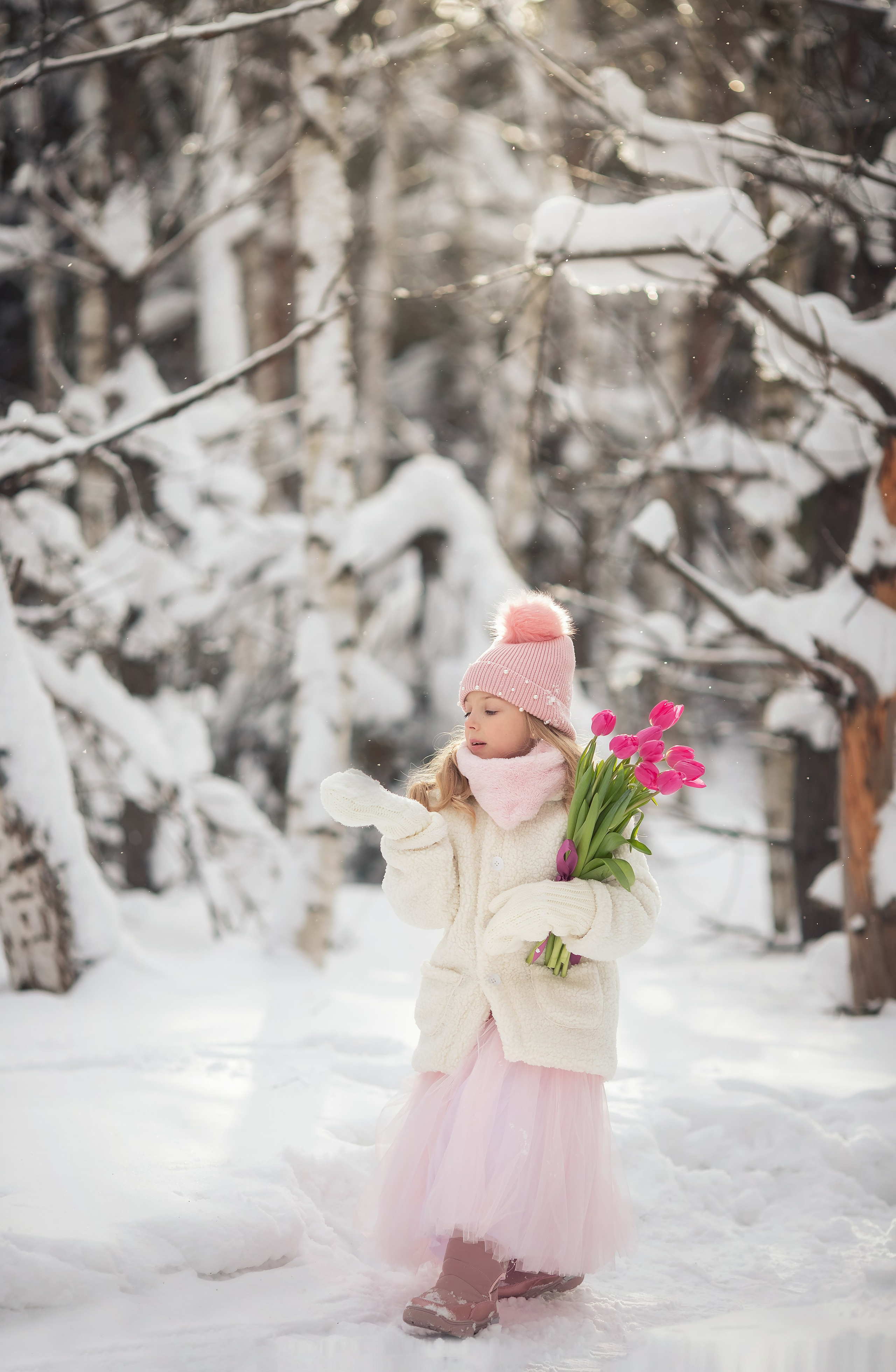 Навстречу весне. Семейный и детский фотограф в Саратове Полина Коткина