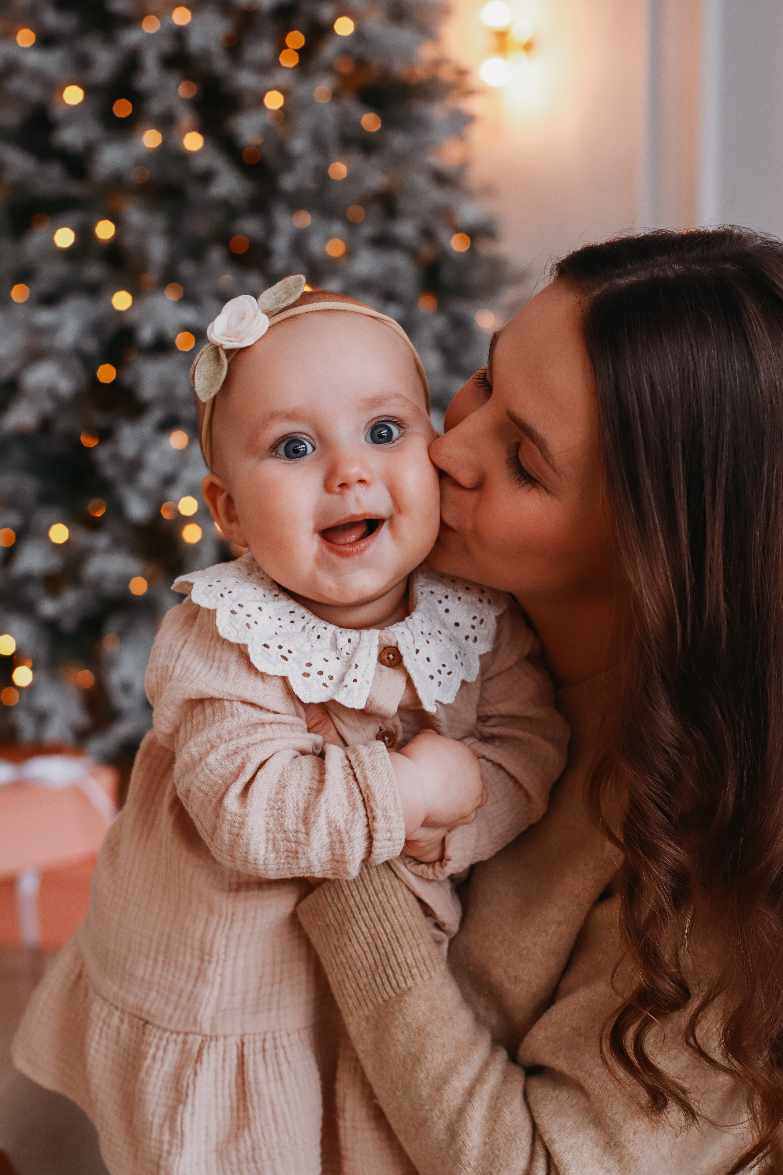 Даша, новогодняя. Семейный фотограф Москва