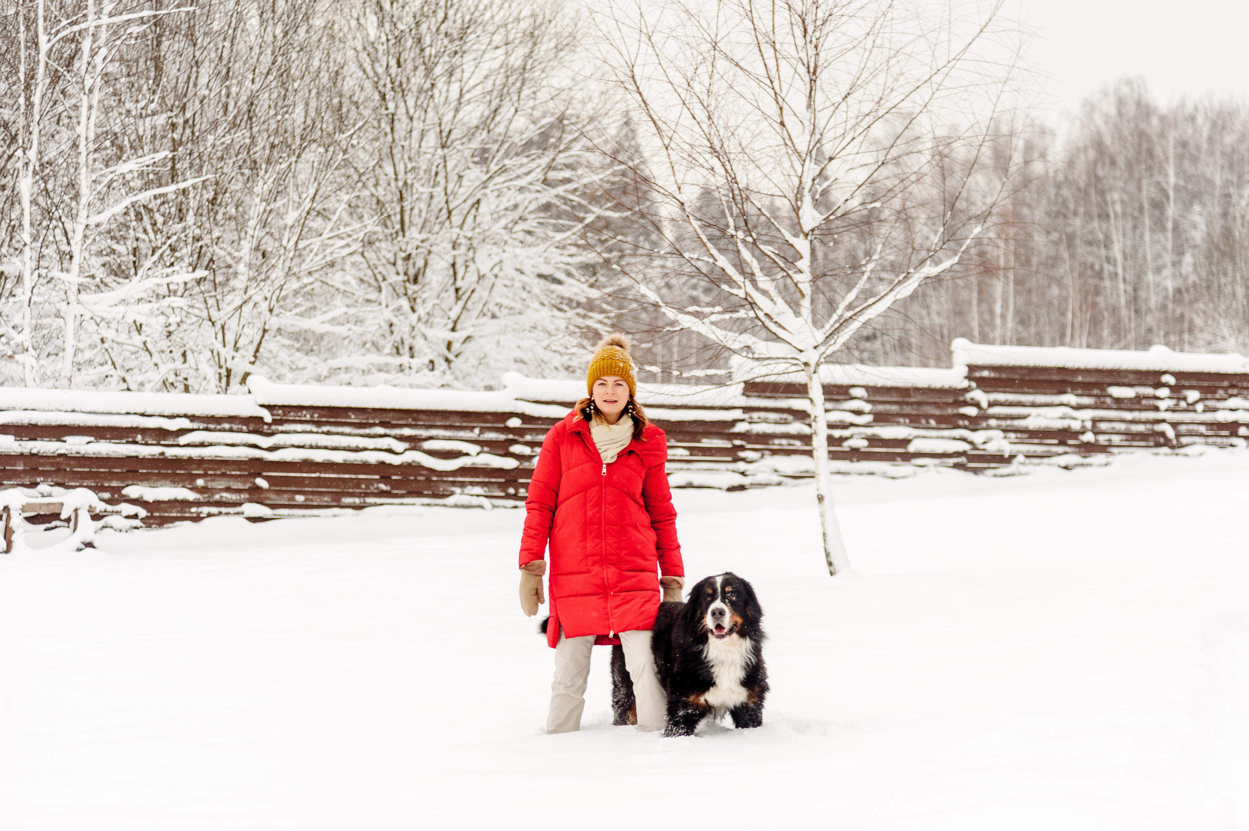 Зимняя семейная фотосессия за городом большой семьи. Семейный фотограф в Москве Елена Снегирева