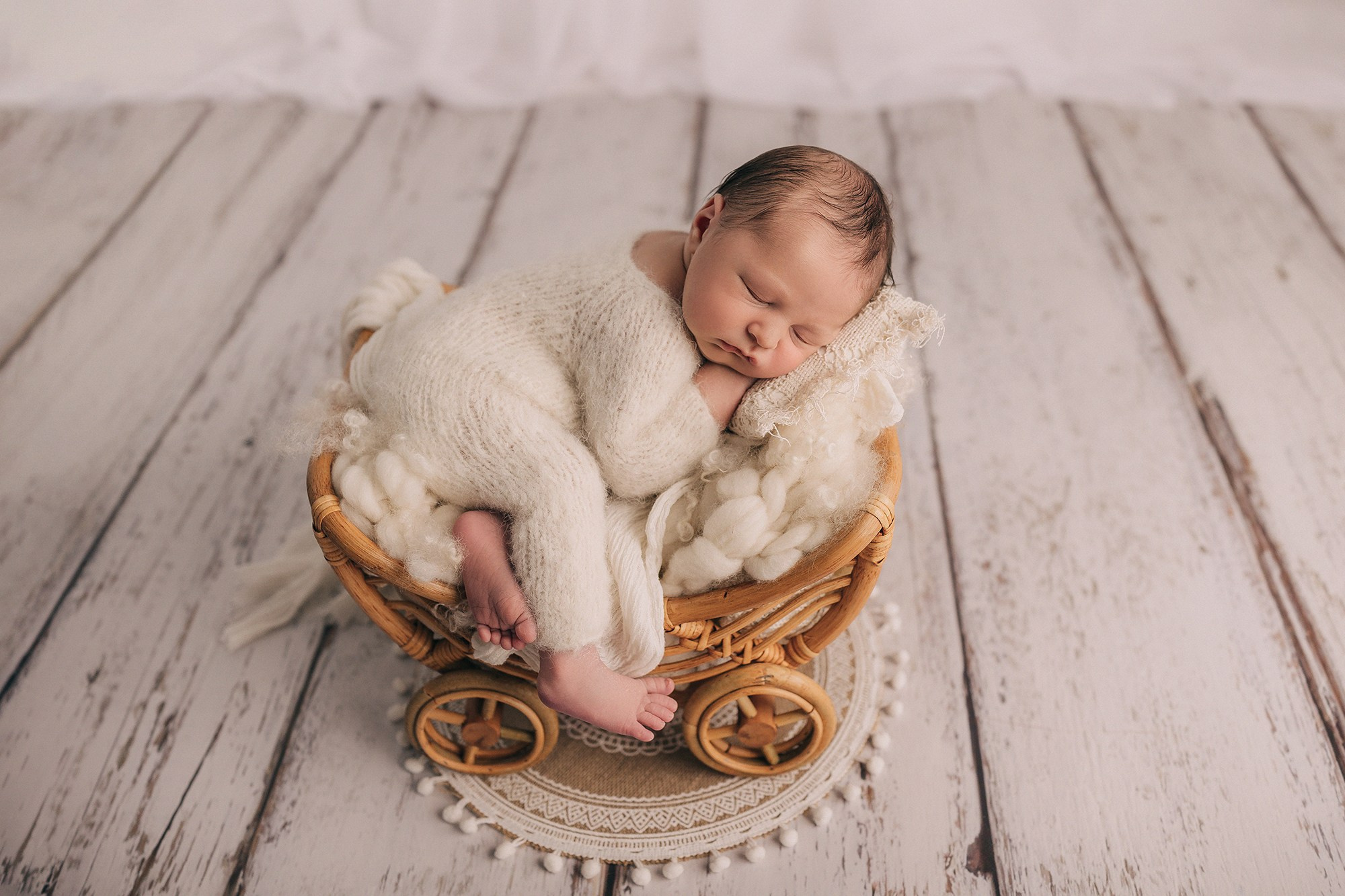 Семён 7 дней. Семейный фотограф новорождённых в Серпухове Юлия Новикова +79637785957