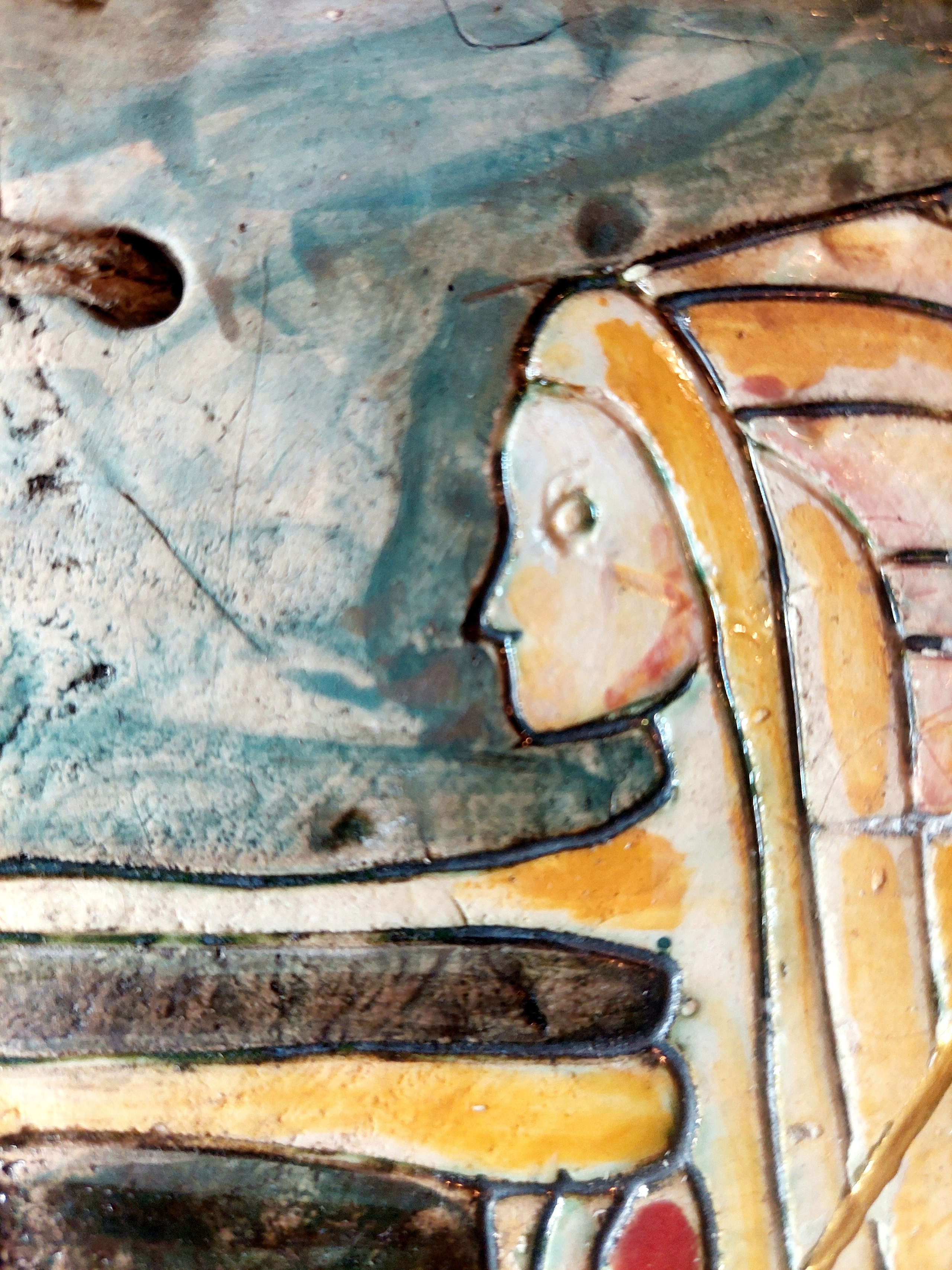 Голубой щенок. Керамика с историей. Елена Рогалёва