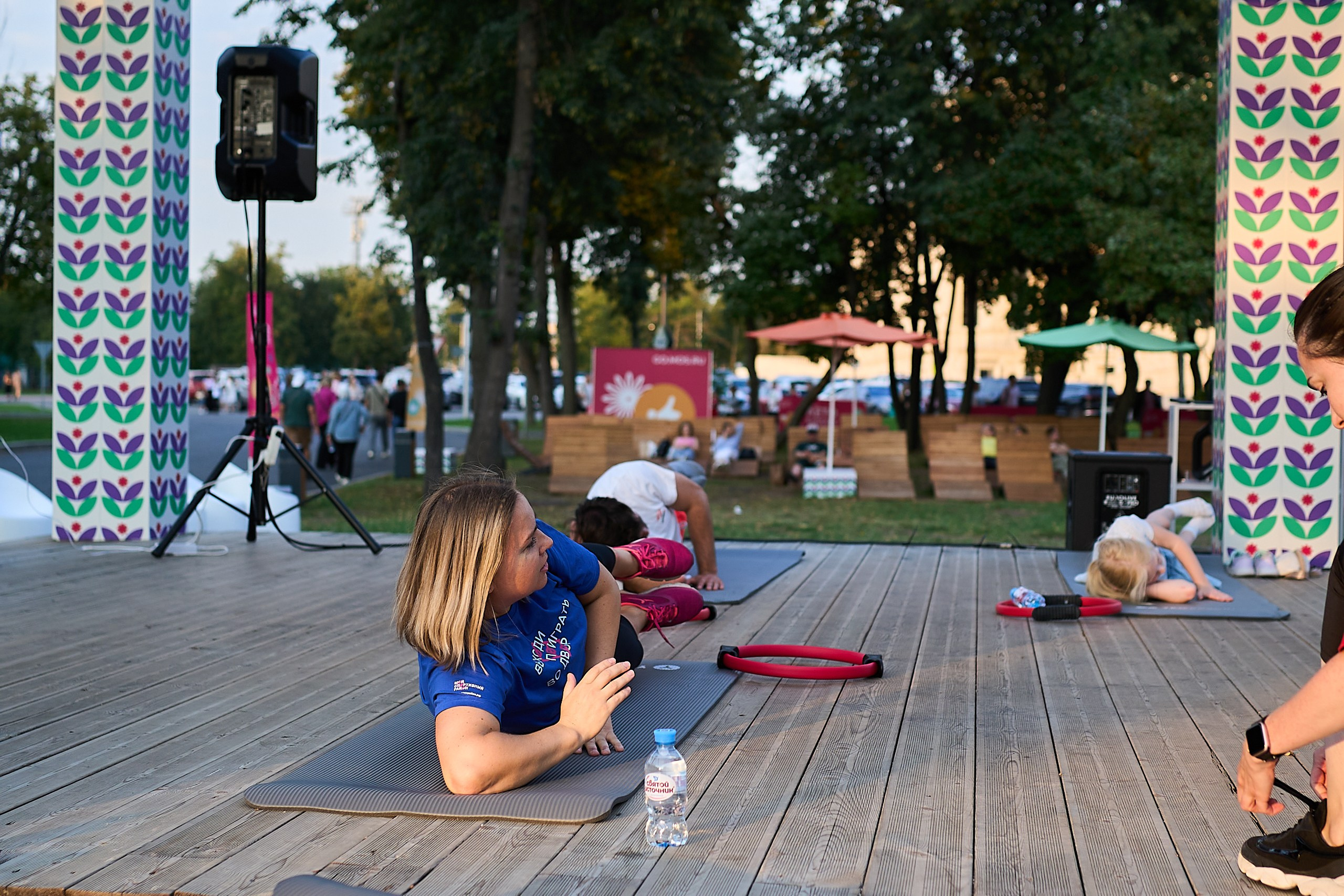Yamaguchi / открытая тренировка «в стиле Пилатес». Фотограф и Видеограф в Москве. Олег Корушев