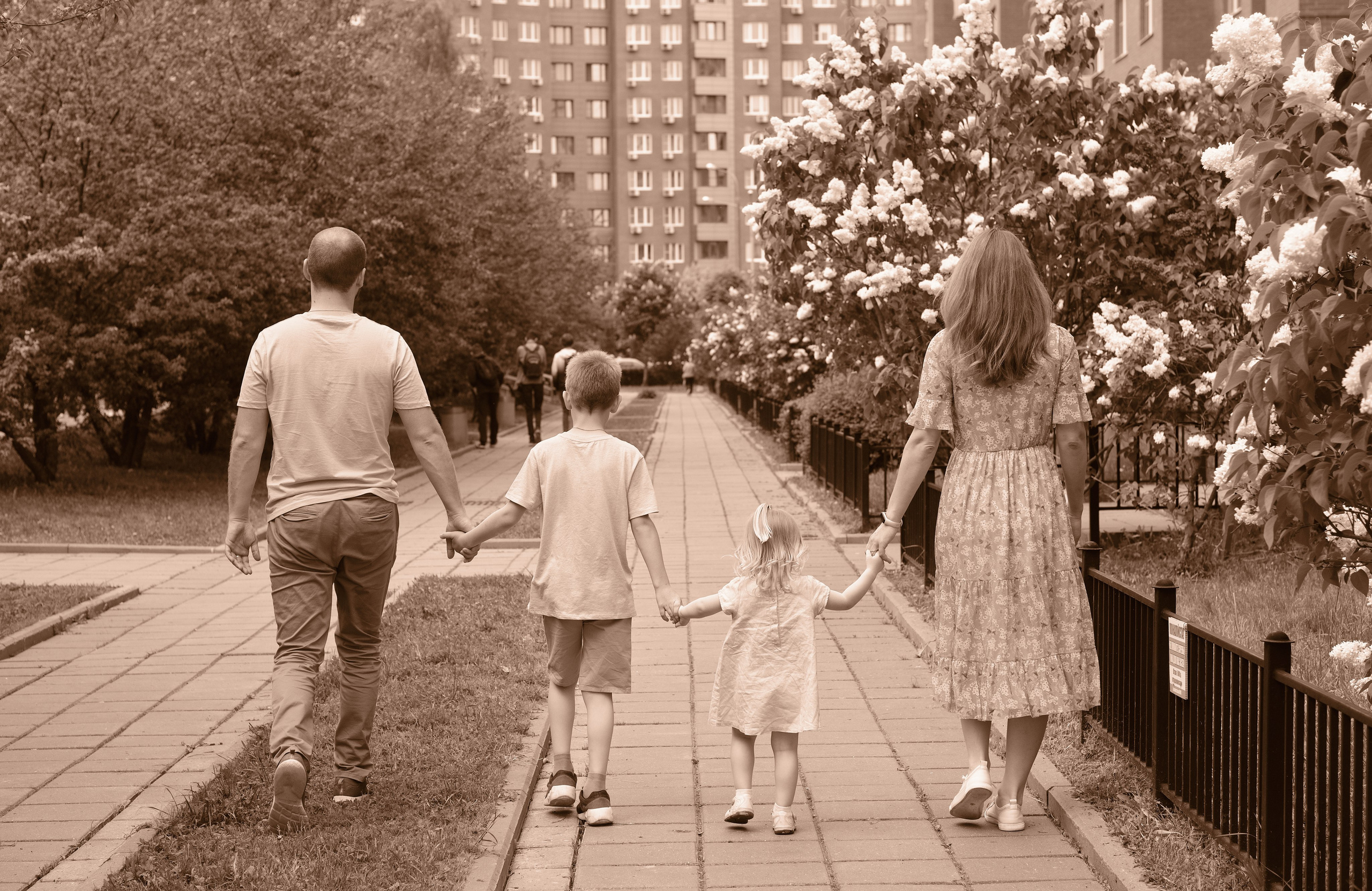 Семейная съёмка (Репортаж)