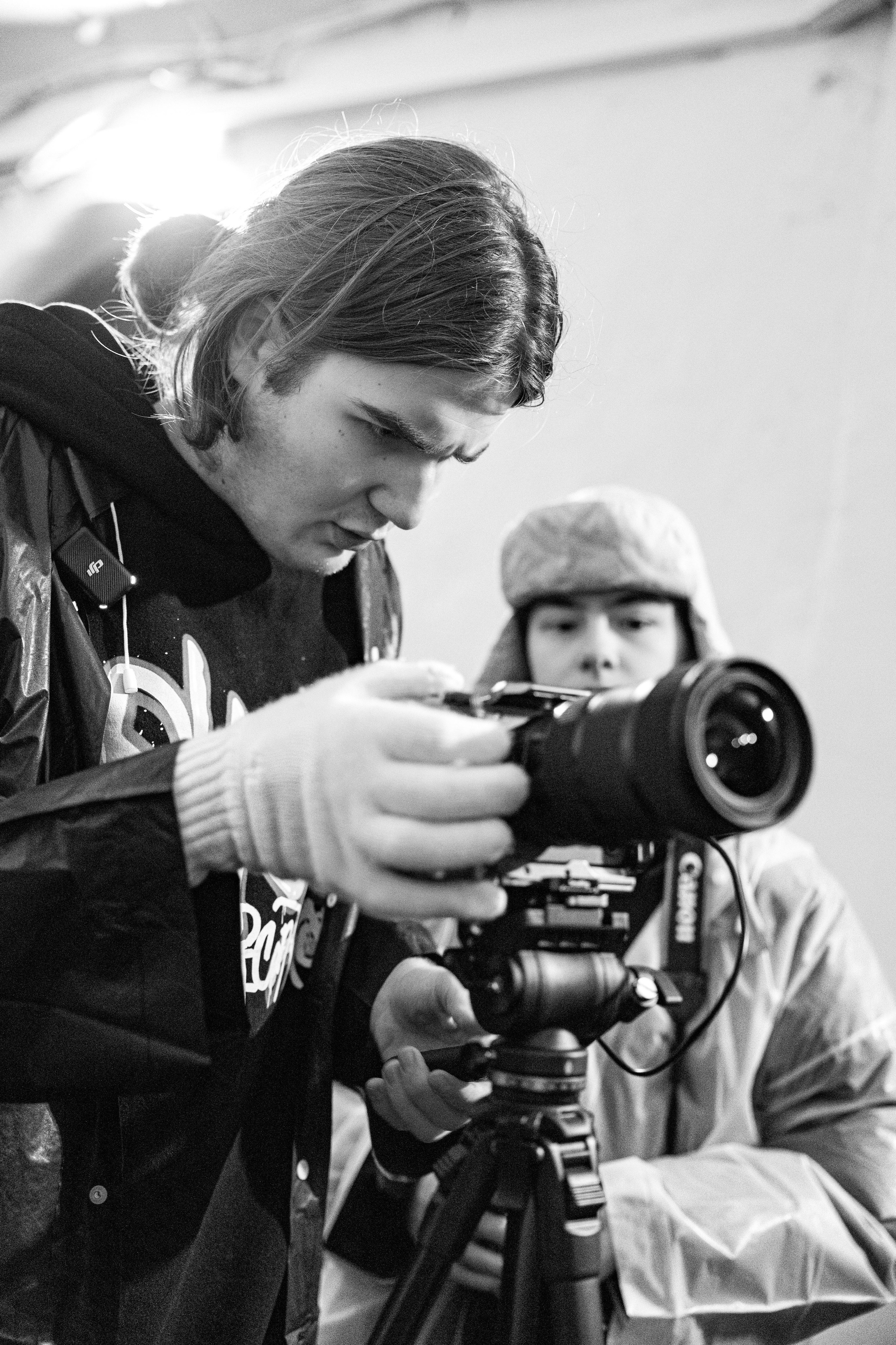 Киносъемка дипломного проекта Егора. Фотограф/видеограф в Санкт-Петербурге Динара Гольдина