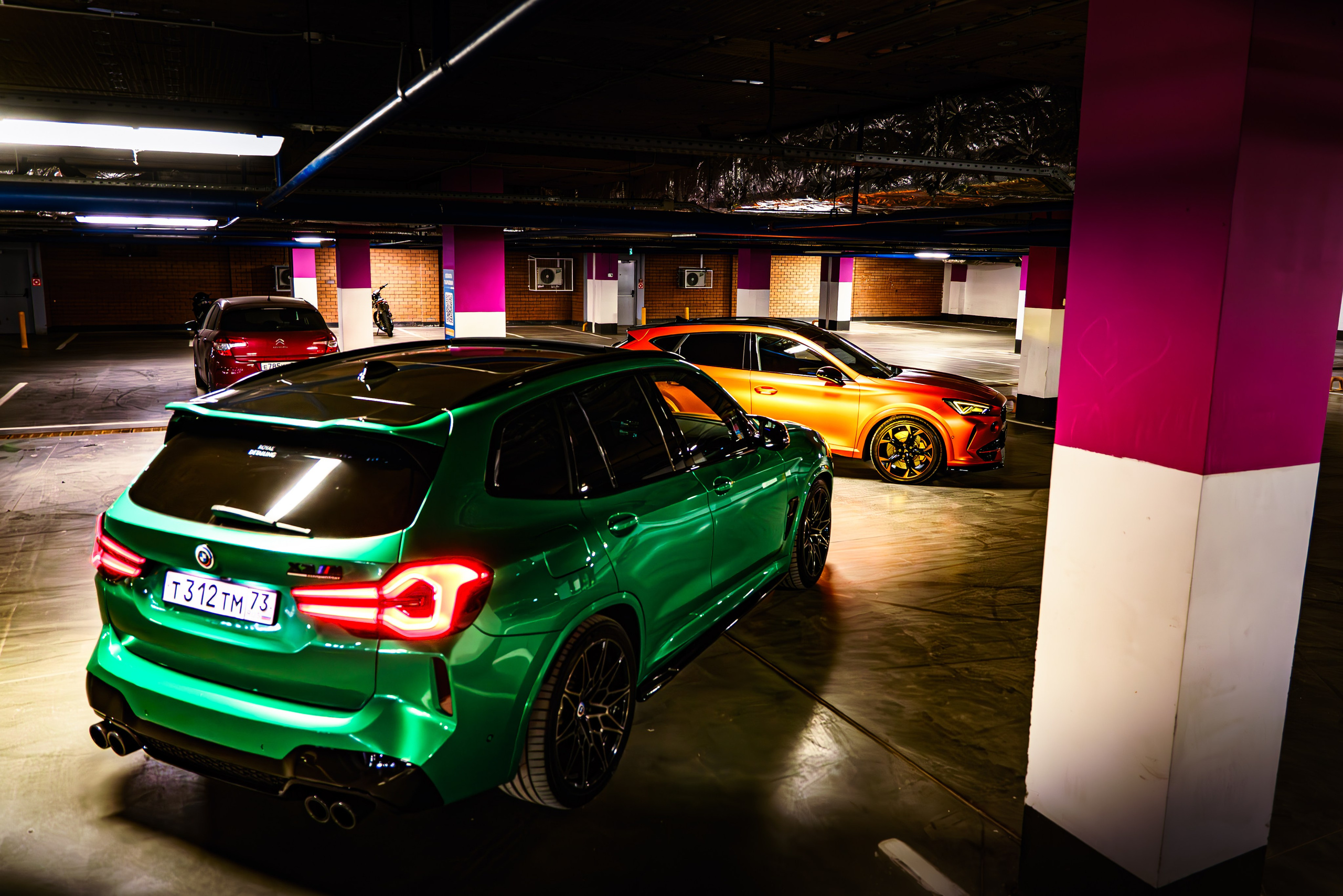 X3M x CUPRA. Camera motor
