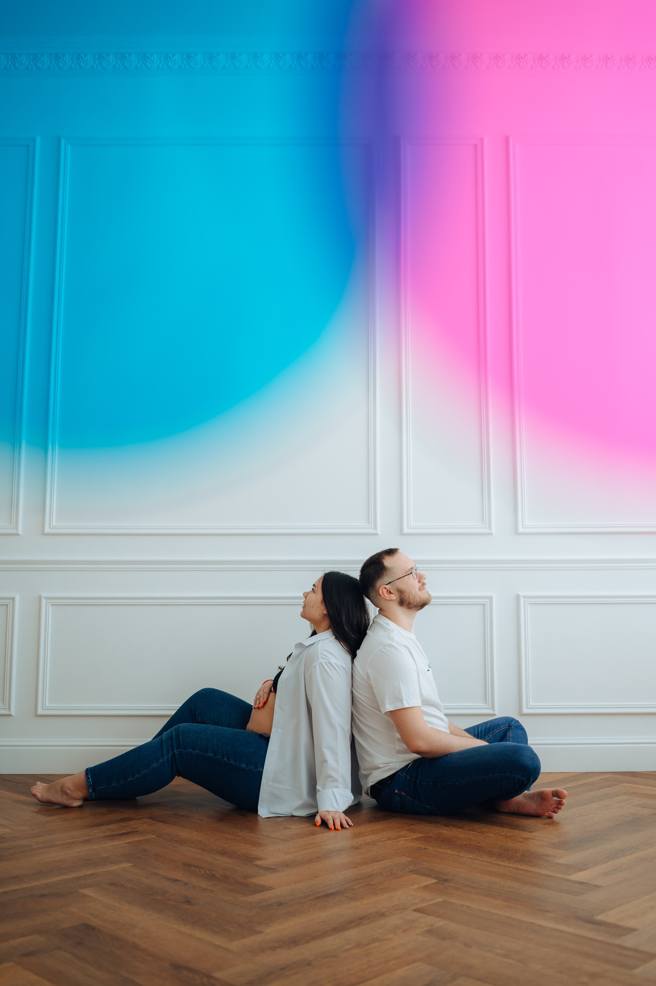 Хитрая лиса и добрый кот. Детский и семейный фотограф Катерина Мишина