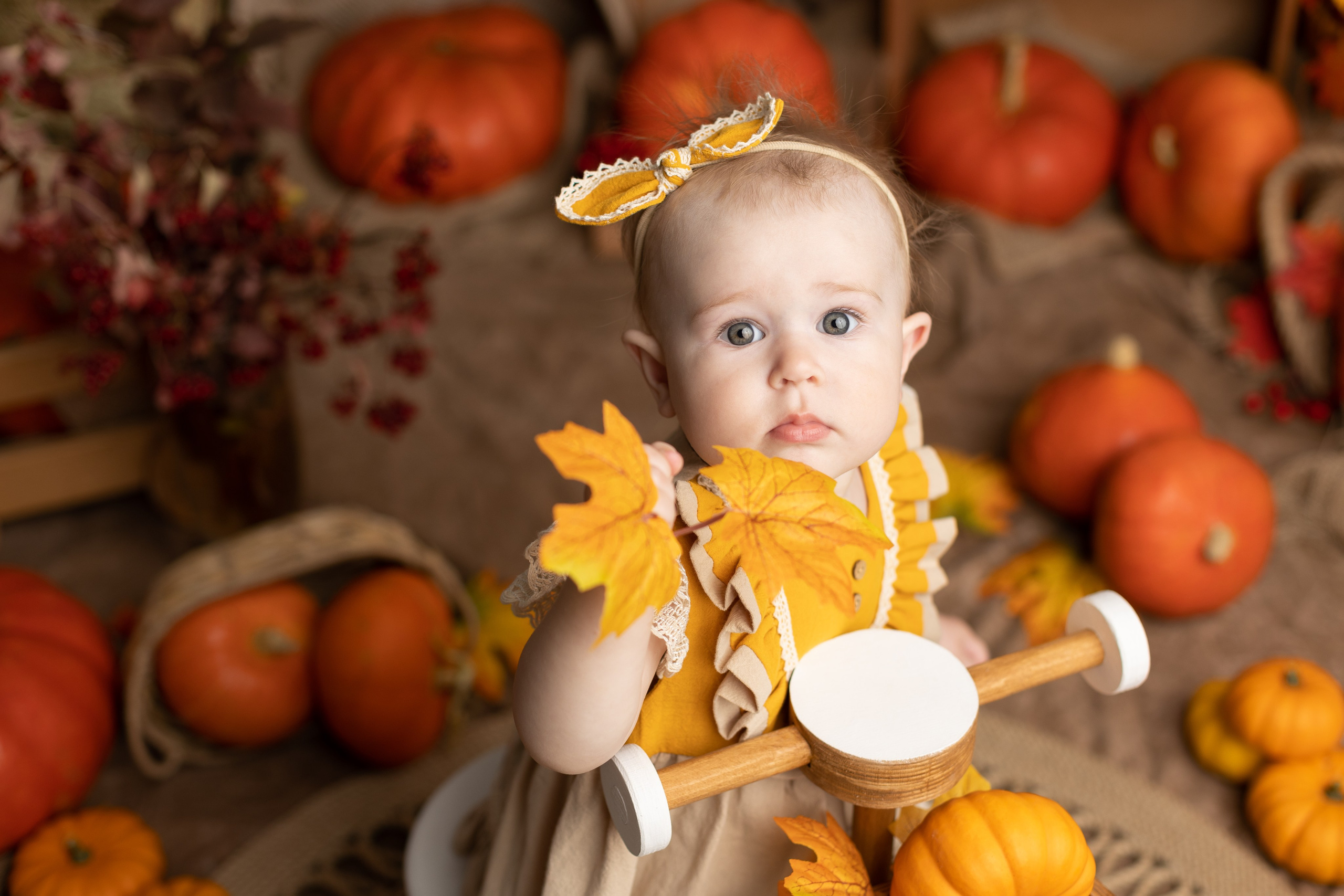 Осенний фотопроект. Фотограф новорожденных, детский фотограф в г. Оренбурге Екатерина Козлова