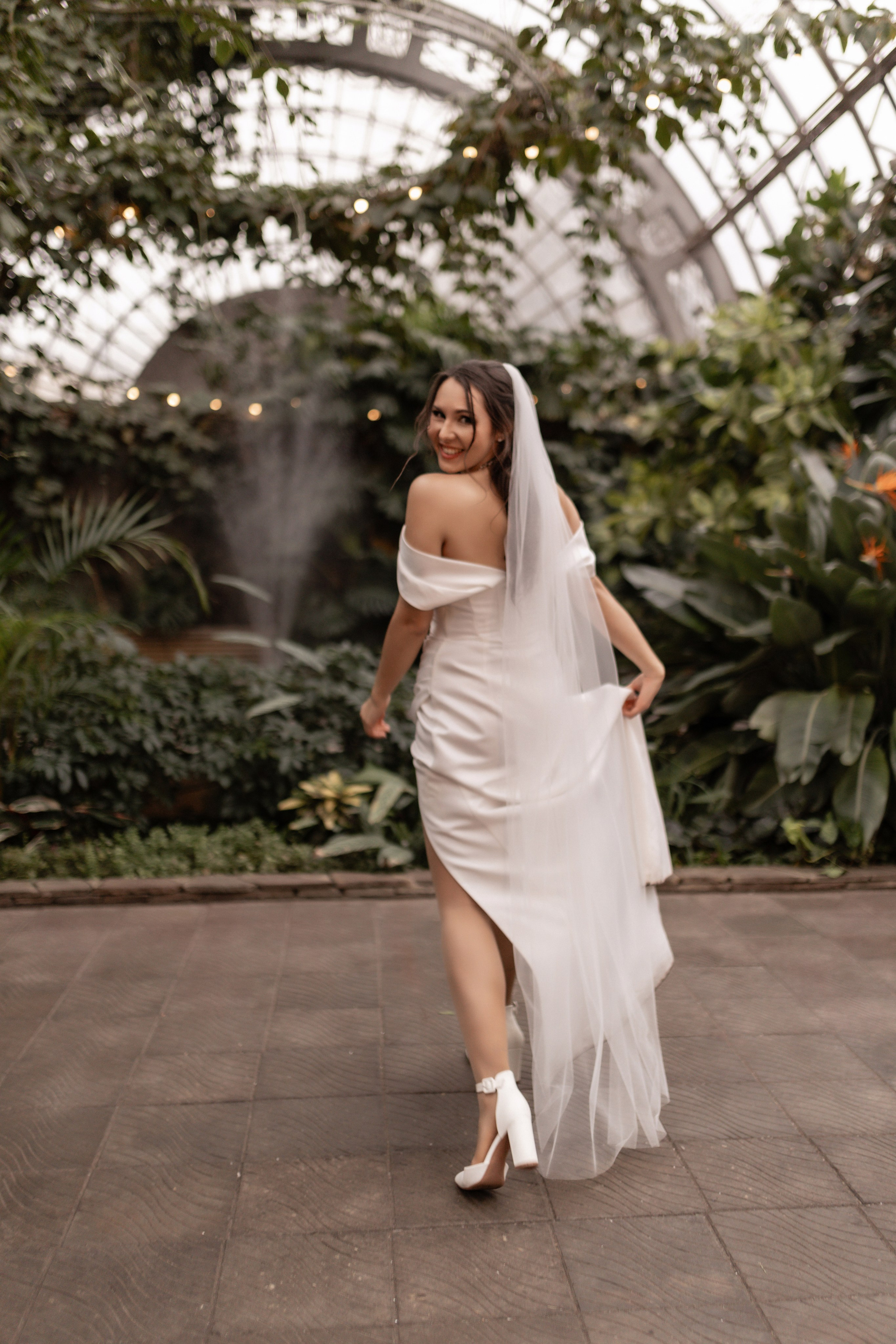 Бажена+Дмитрий Оранжерея. Фотограф в Санкт-Петербурге