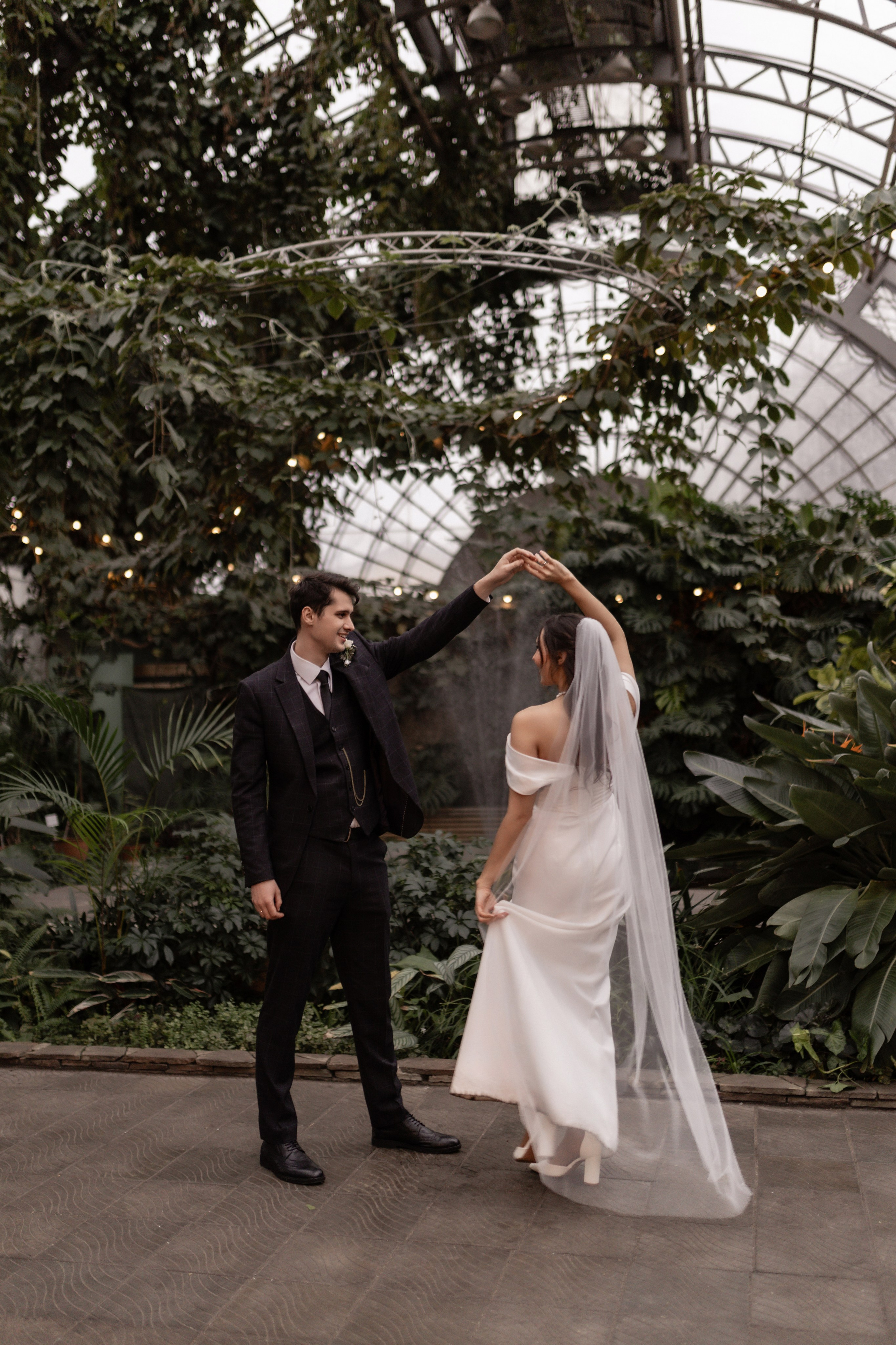 Бажена+Дмитрий Оранжерея. Фотограф в Санкт-Петербурге