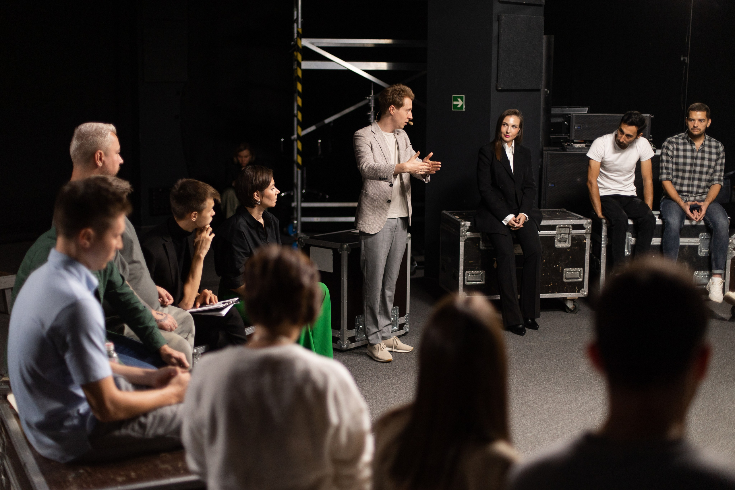 Съемки шоу Гительмана. Фотограф в Москве Десятова Ксения