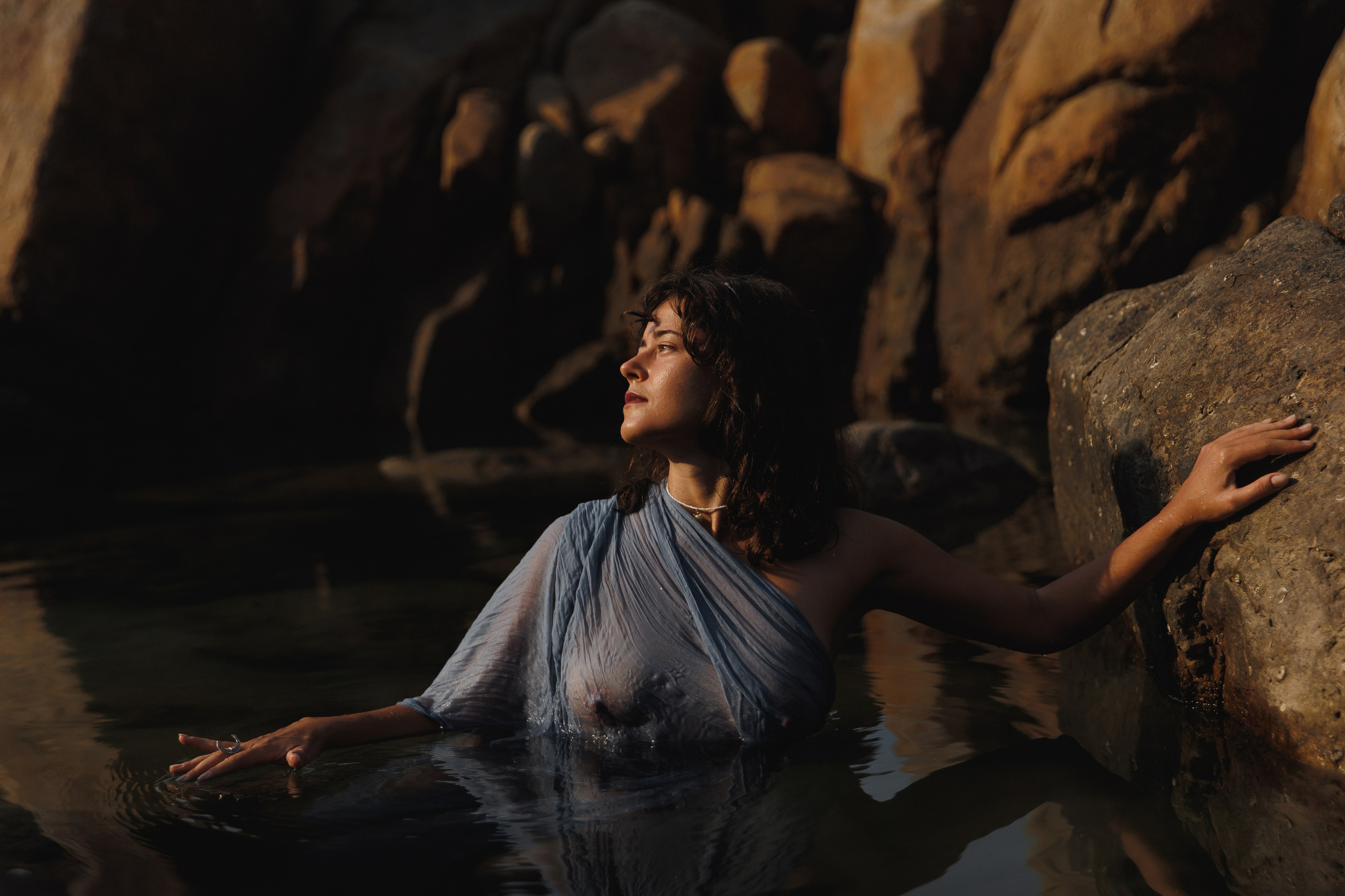 Богиня ин зе оушен. Wedding photographer in St. Petersburg, Europe and Israel Anna Agafon