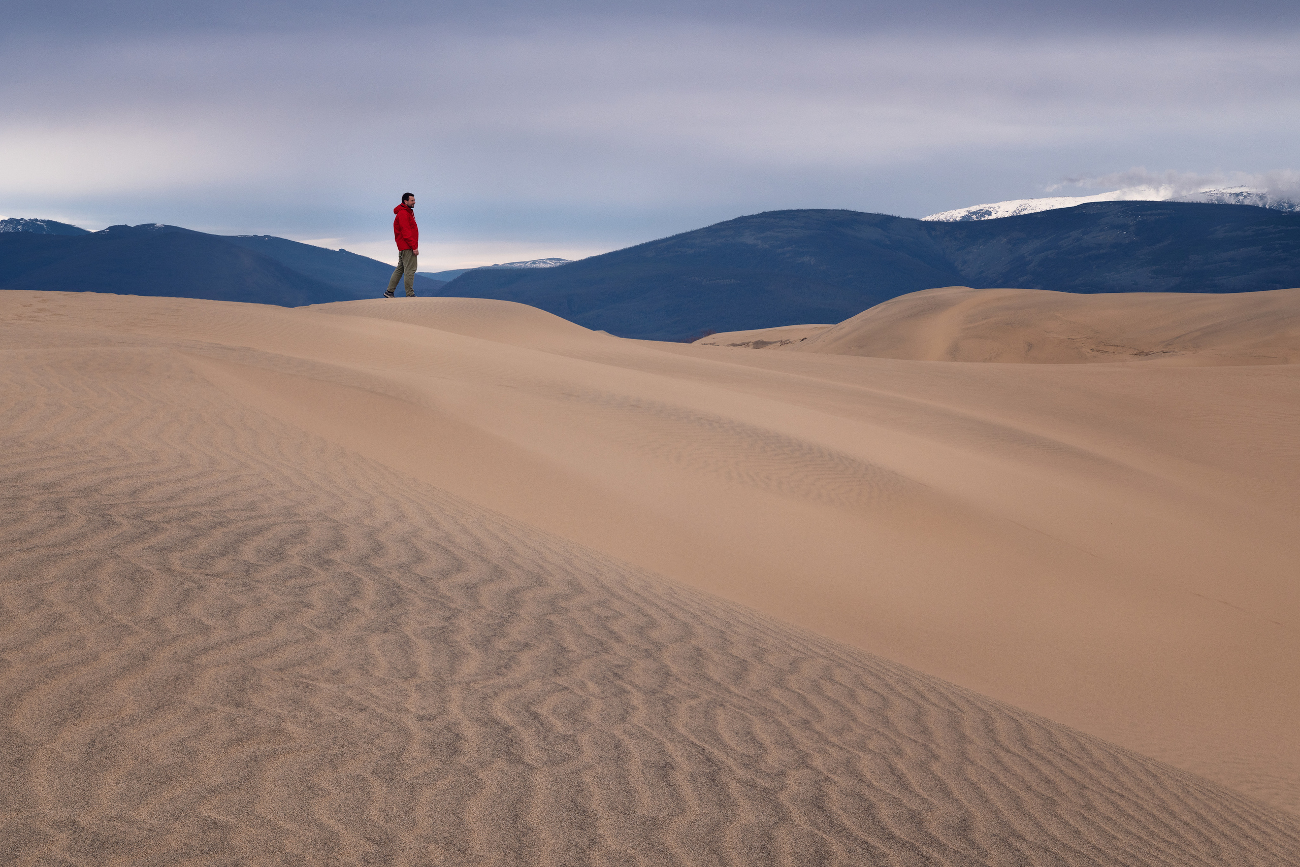 Чарские Пески. Елена Лебедева. Фотограф