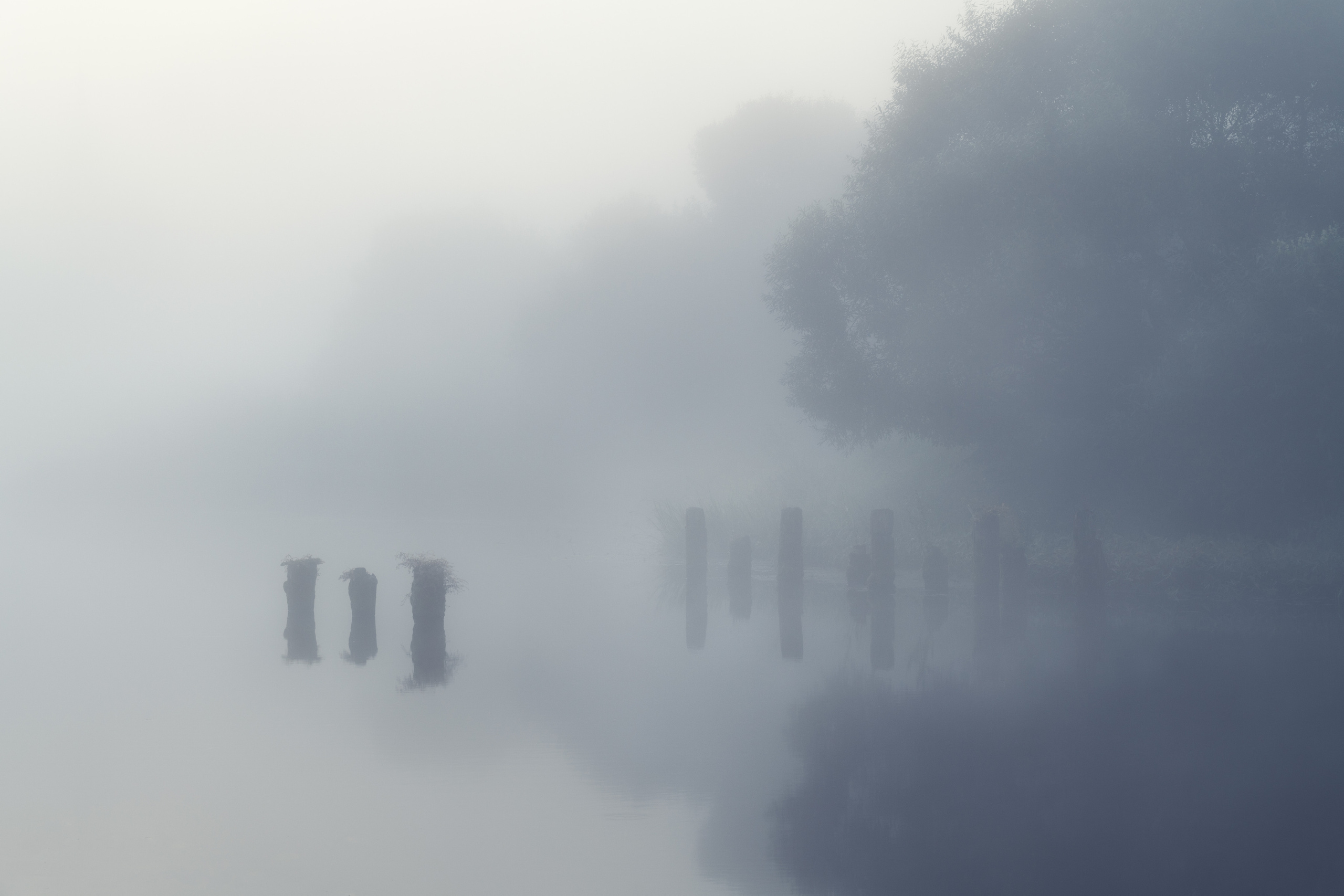 Stillness. Dunilovo, Ivanovskaya region, Russia.