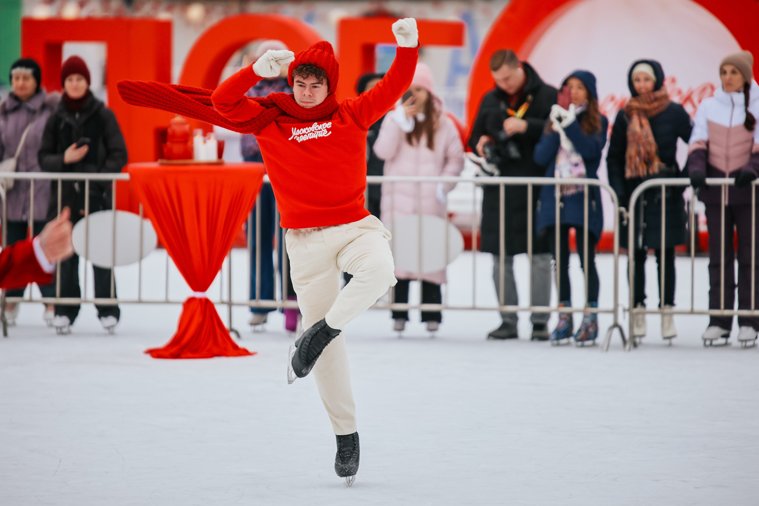 Ледовое шоу Парк Культуры проект Московское Чаепитие. Фотограф и видеограф Анна Домашенко