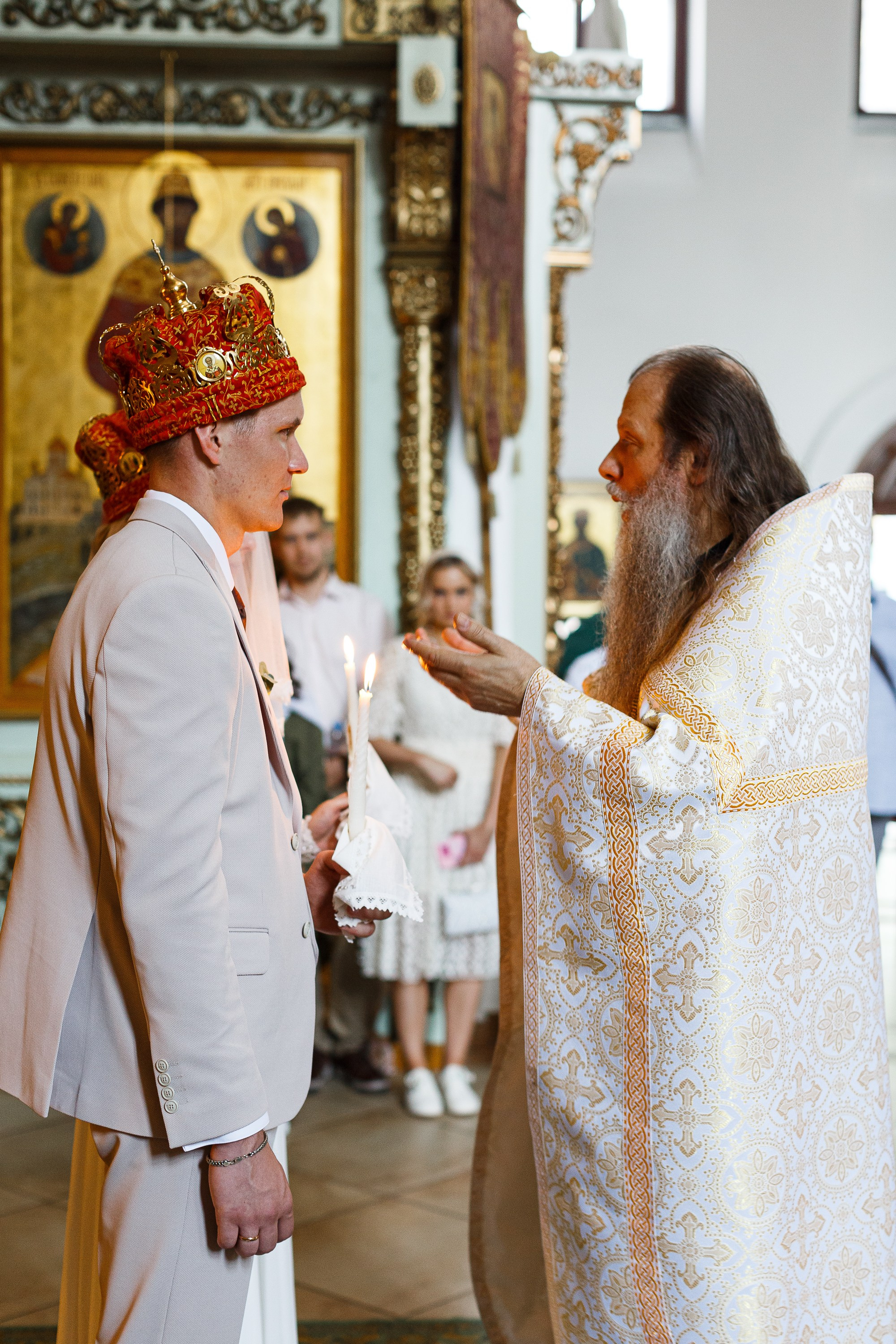 Венчание в храме Живоначальной Троицы на Шаболовке