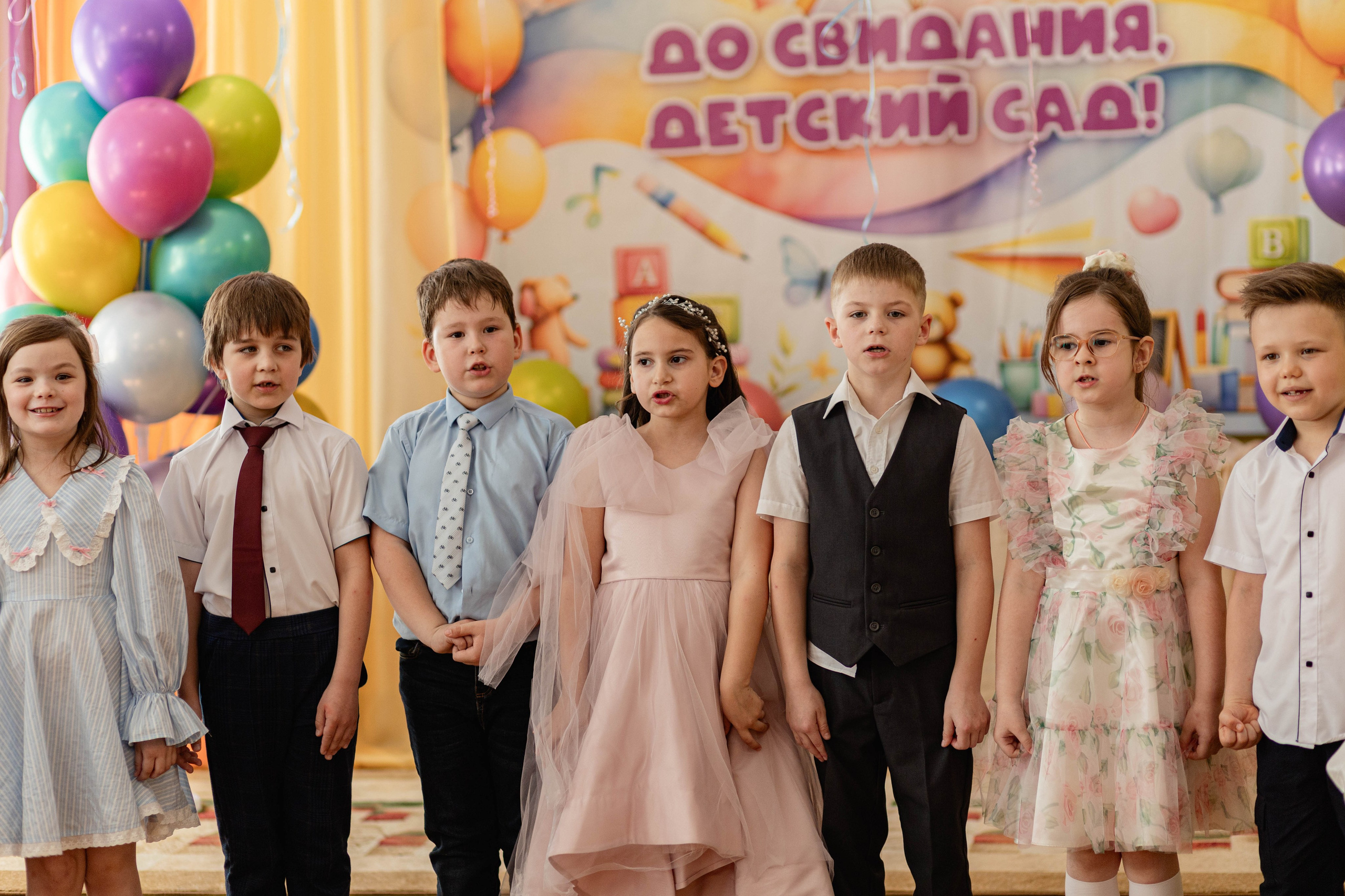 Выпускной в детском саду. Семейный и детский фотограф в Рязани Васюгова Мария