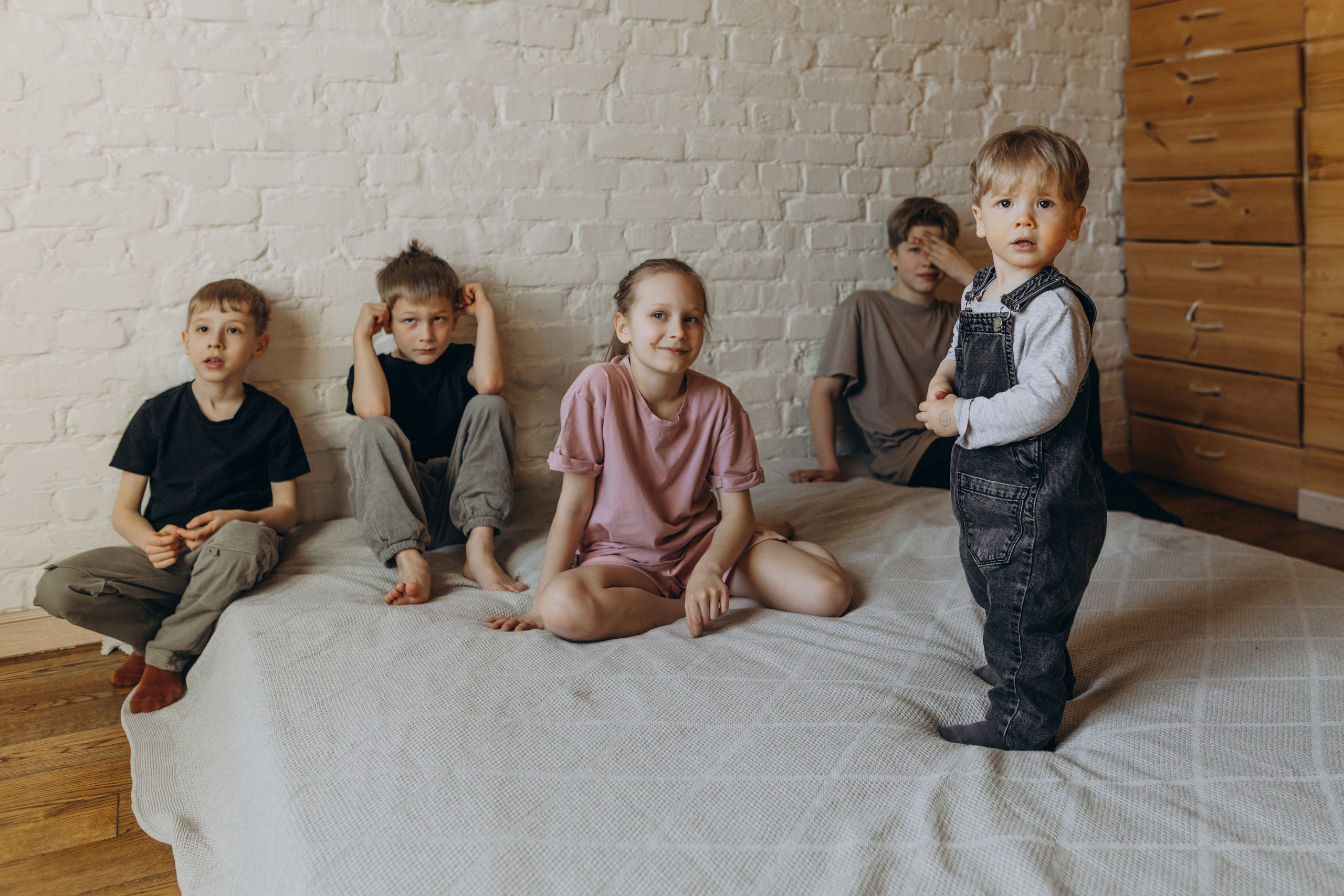 Сёстры — братья. Фотограф Людмила Оюн