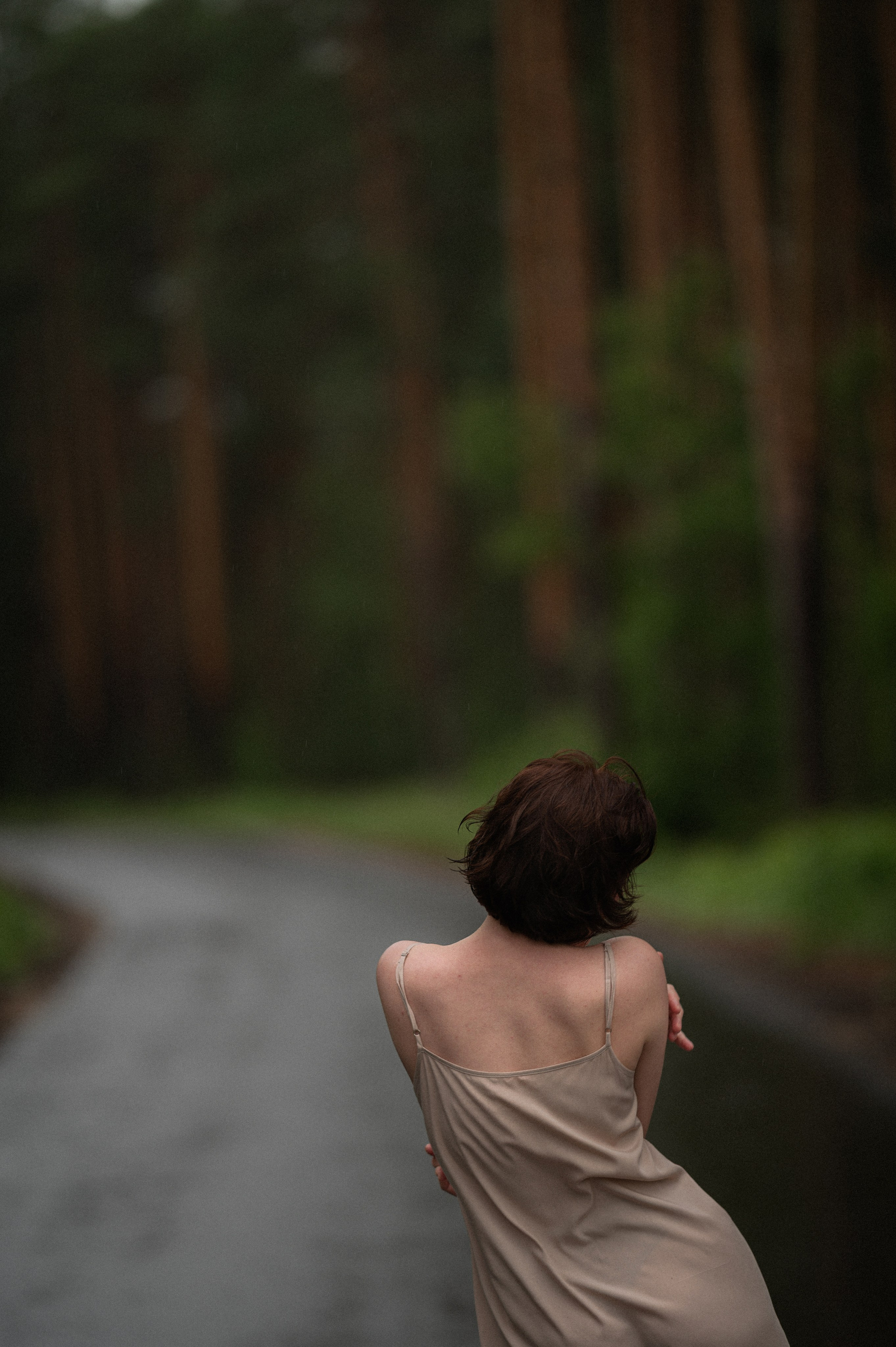 Съемка под дождем. Кристина. Семейный и детский фотограф в Шатках и Арзамасе Александра Магомедова