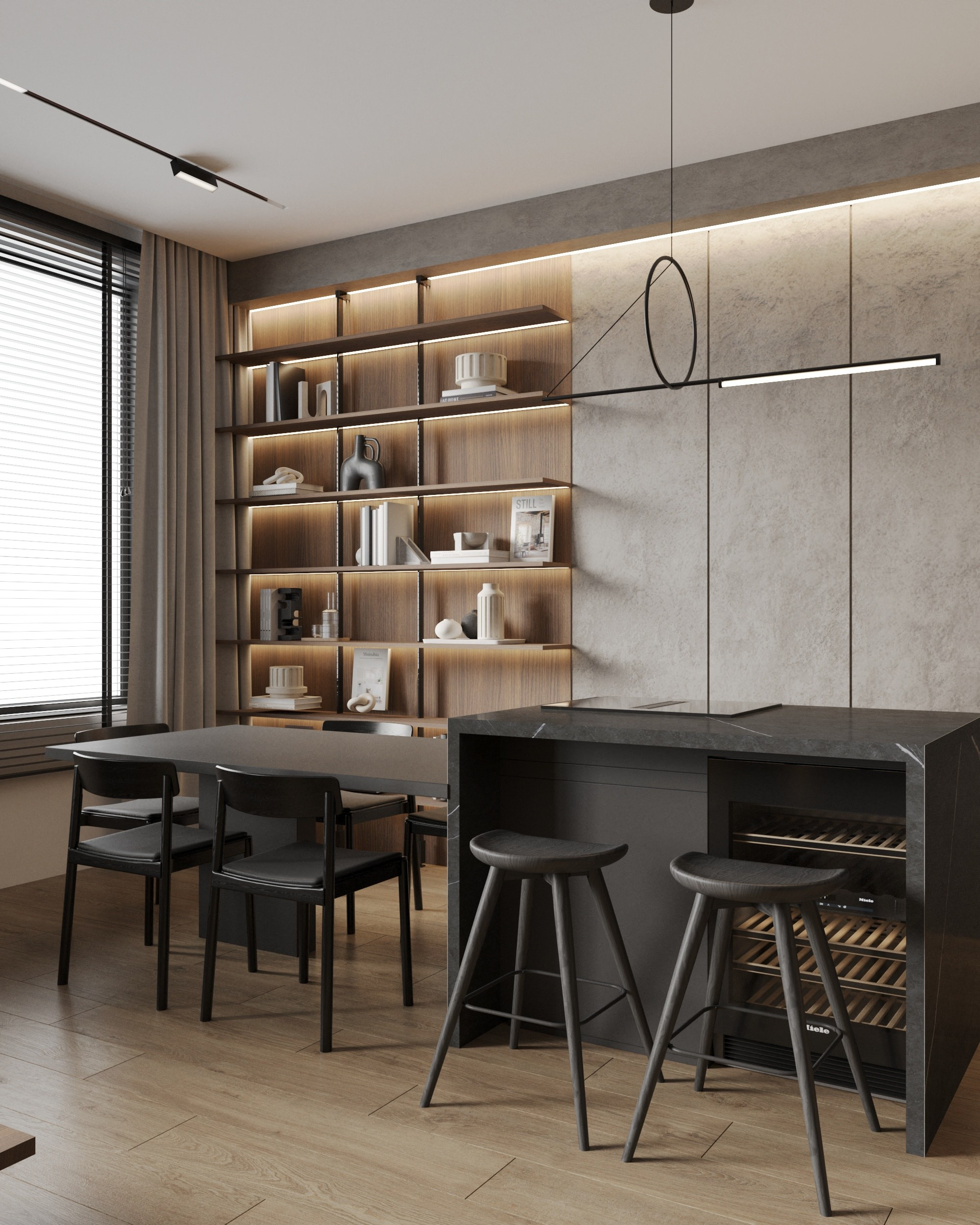 Квартира 63 кв. м. в г. Москва. Дизайнер интерьера в Краснодаре. Татьяна Горнова