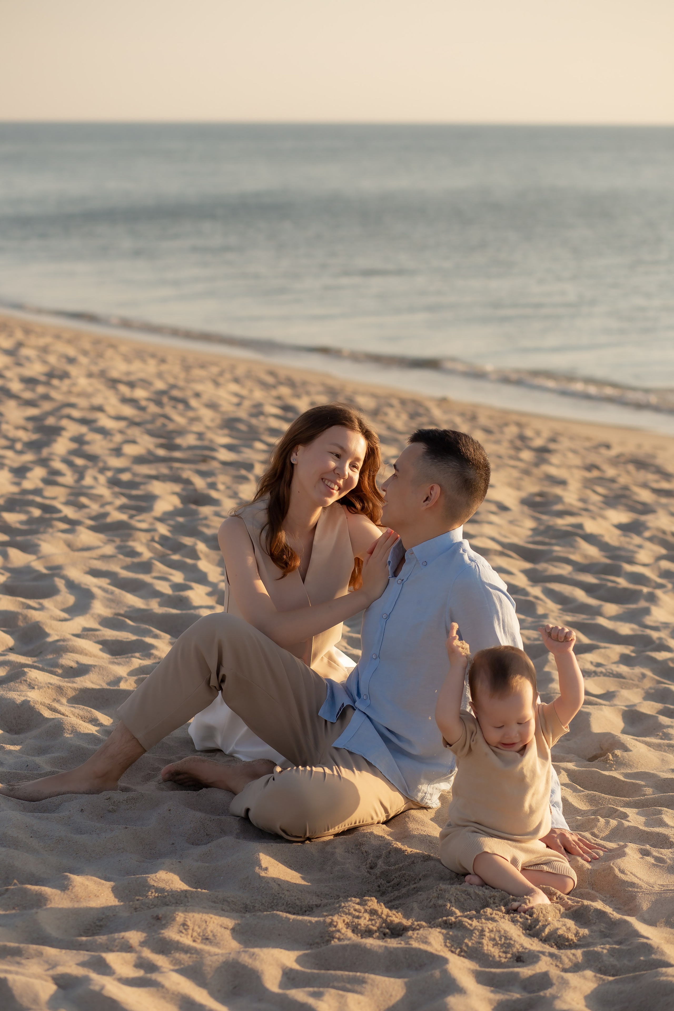 Карина, Эмиль и Марсель. На закате лета. Фотограф в Калининграде Решетникова Алина