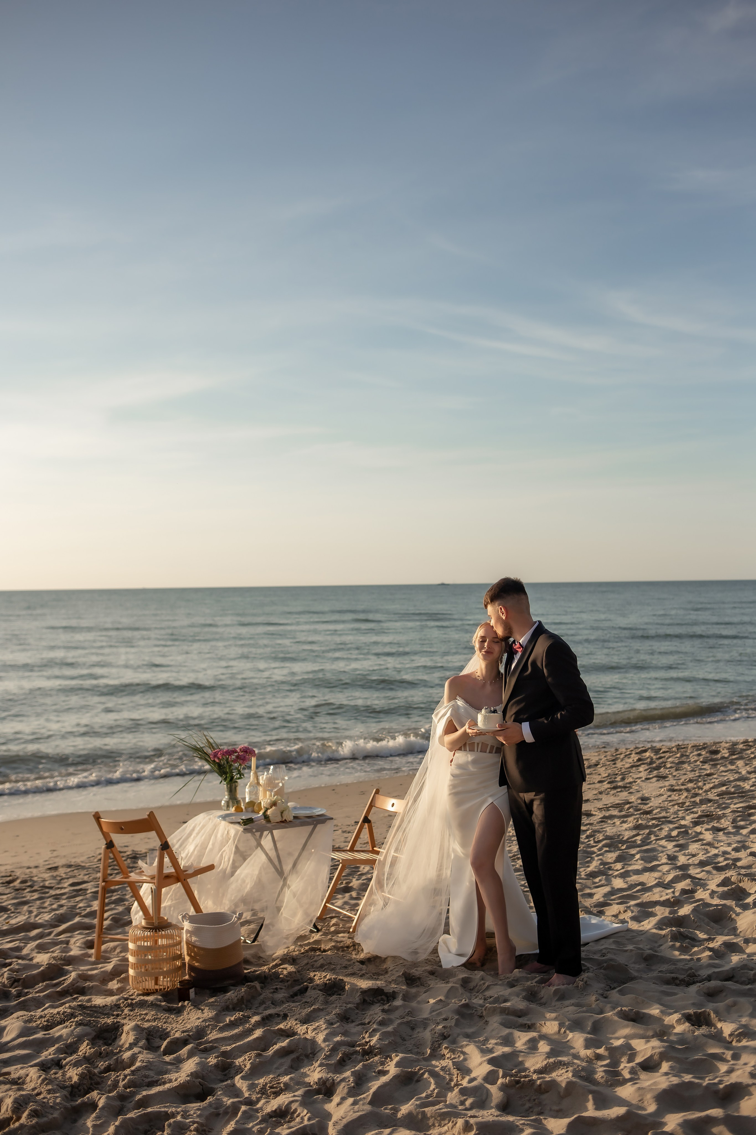 Александра и Влад. На закате. Фотограф в Калининграде Решетникова Алина