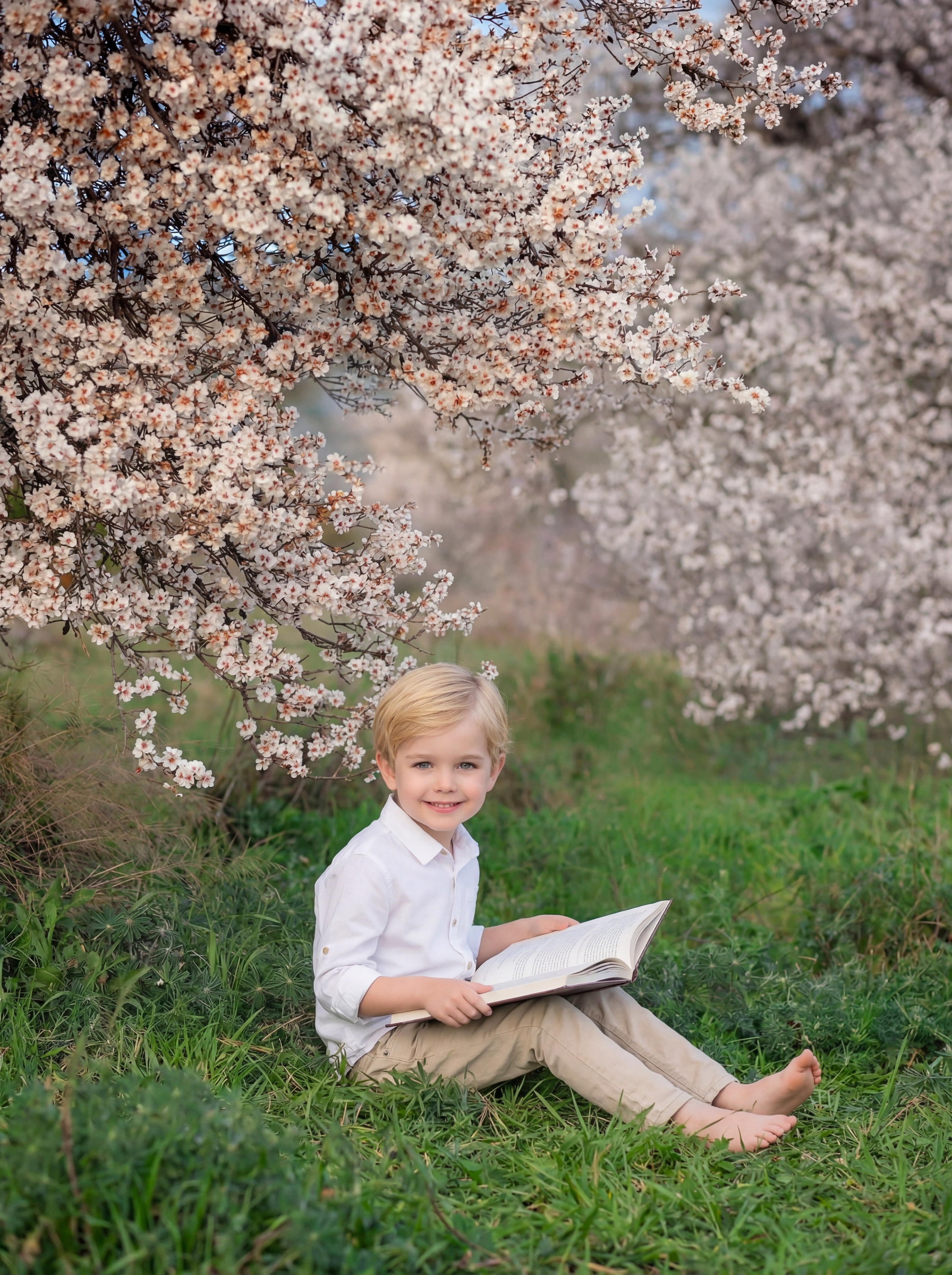 Цветущий сад. Детская фотостудия Москва