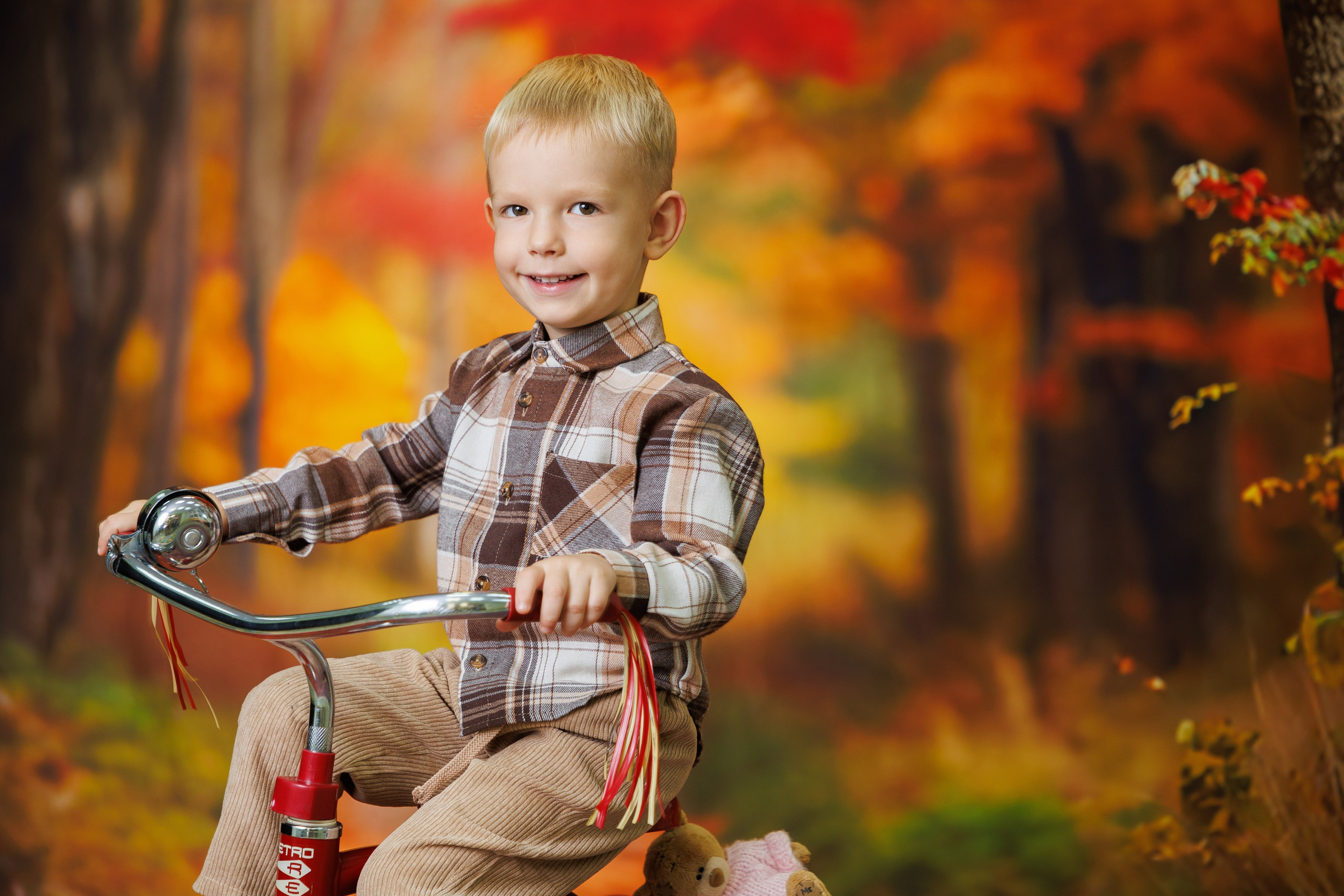 Велосипед. Детская фотостудия Москва