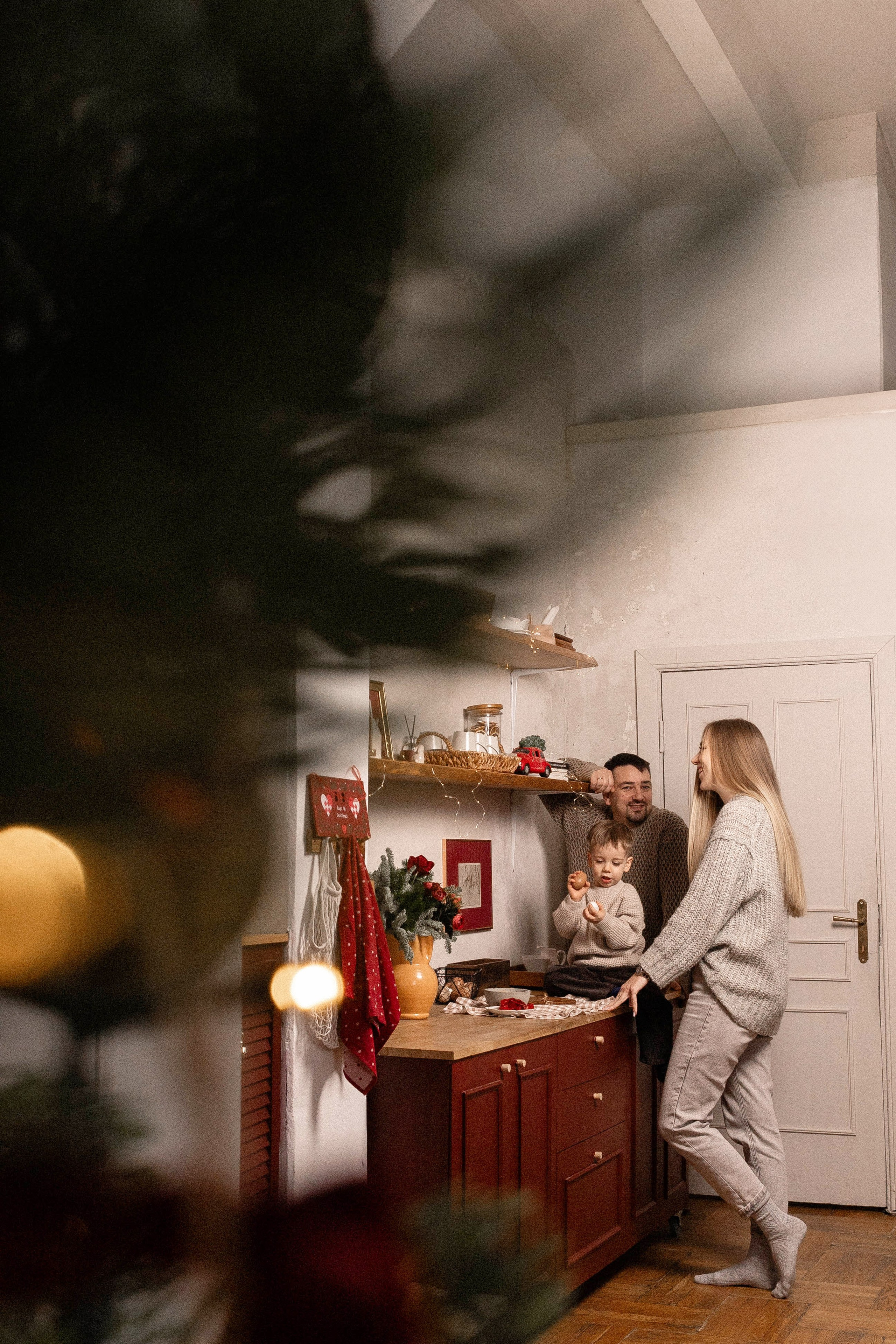 Рождественская семейная история. Свадебный и портретный фотограф Соломко Диана