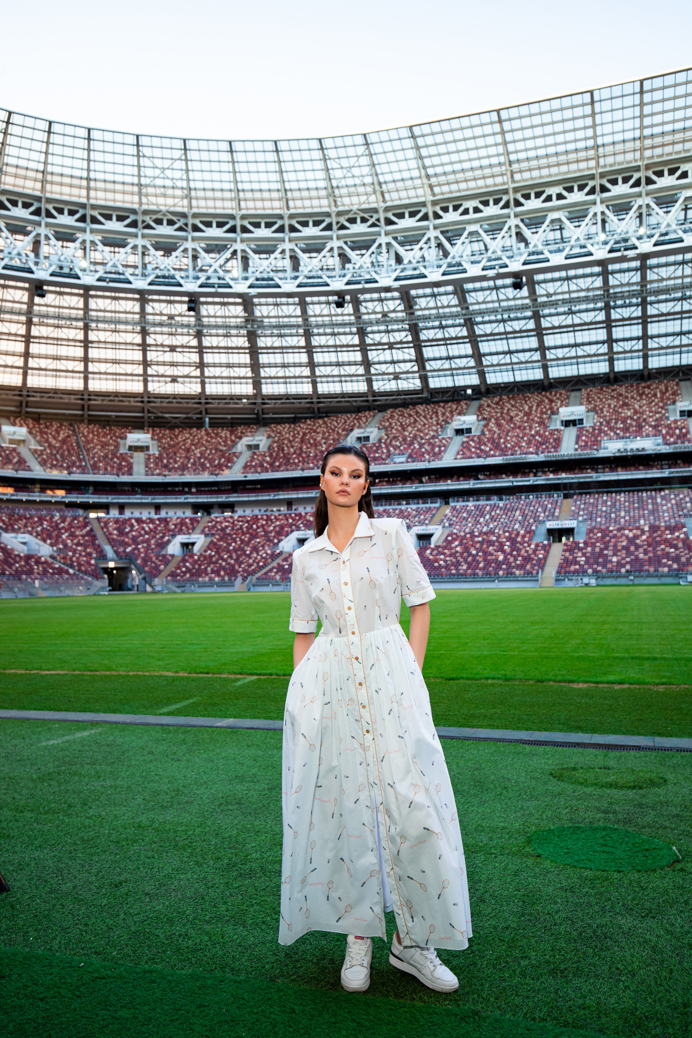 Показ Галины Подзолко в Лужниках. Репортажный и fashion фотограф в Москве Сергей Бардин