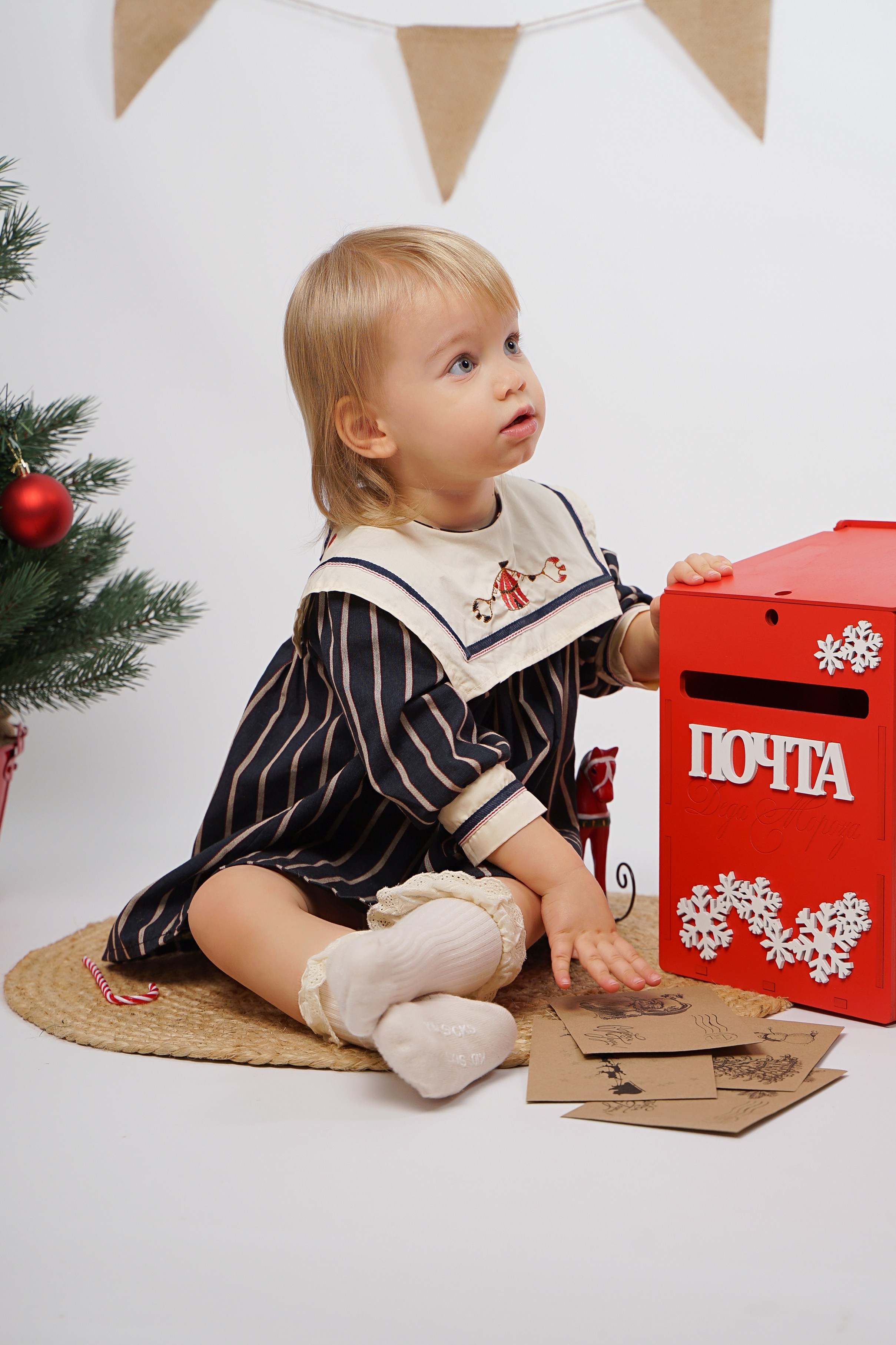 Новогдняя светлая. Студия детской фотографии