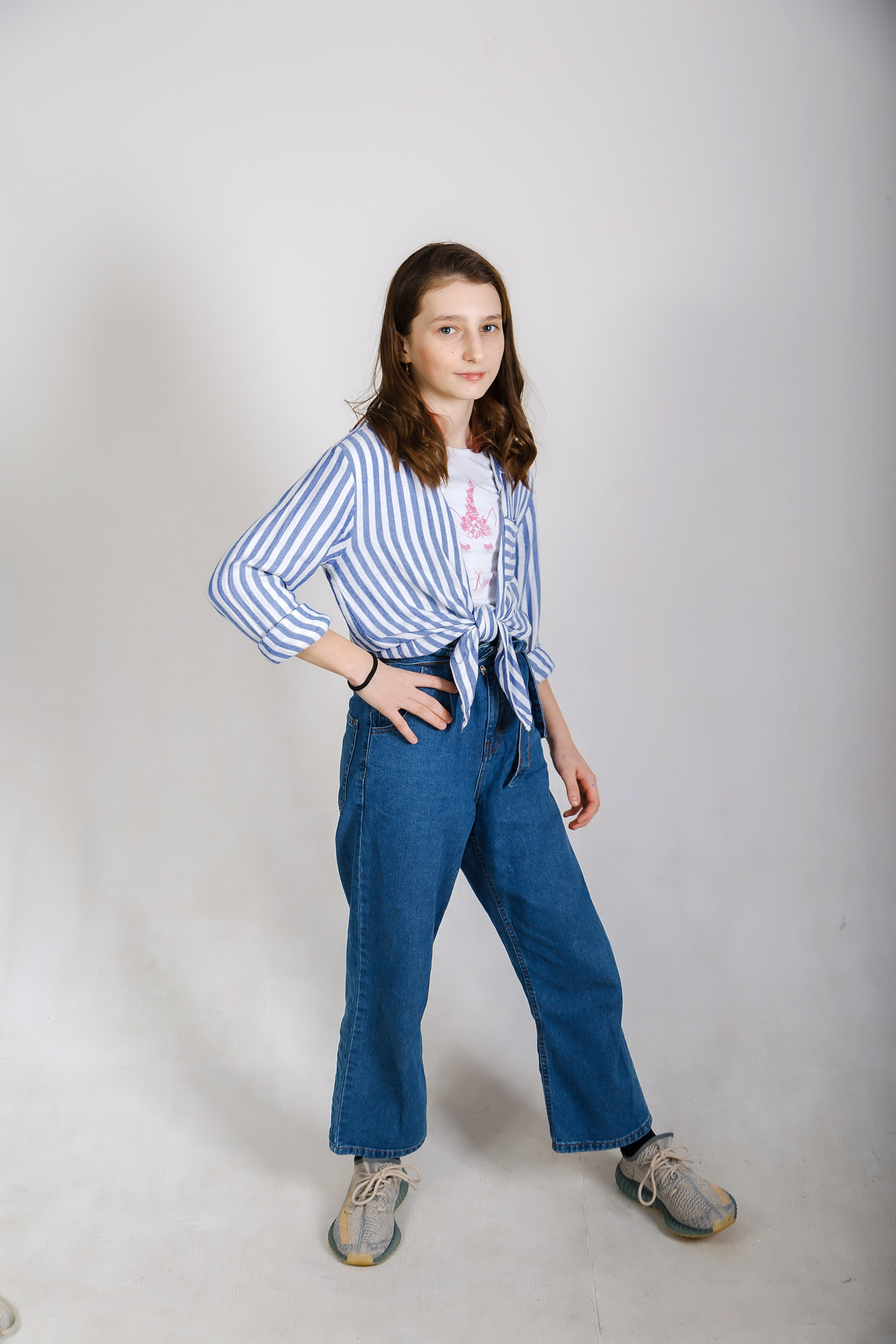 Новогодняя семейная фотосессия в студии в Волгодонске