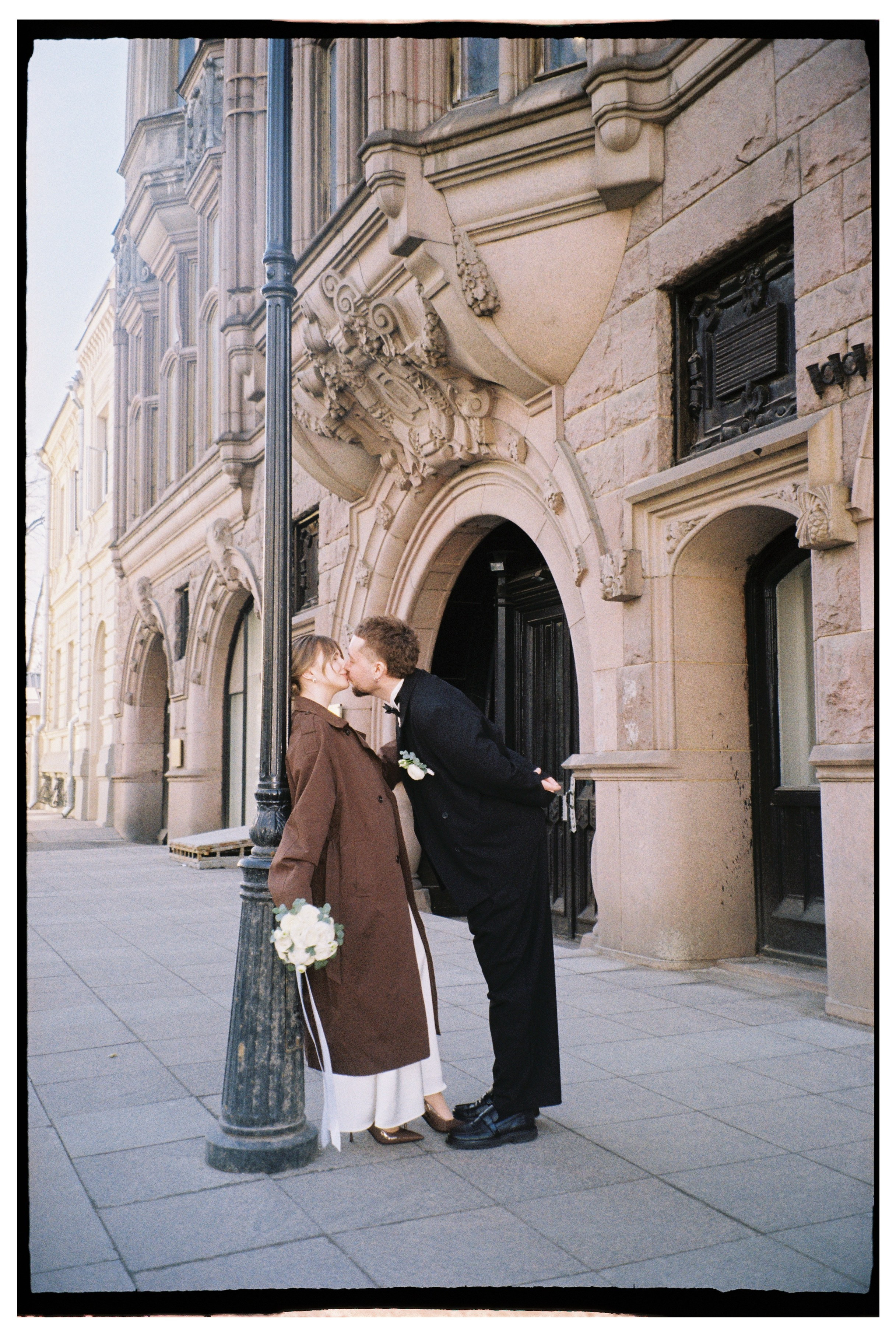 На плёнку (Илья и Алина). Фотограф в Москве — Евгения Прокопенко