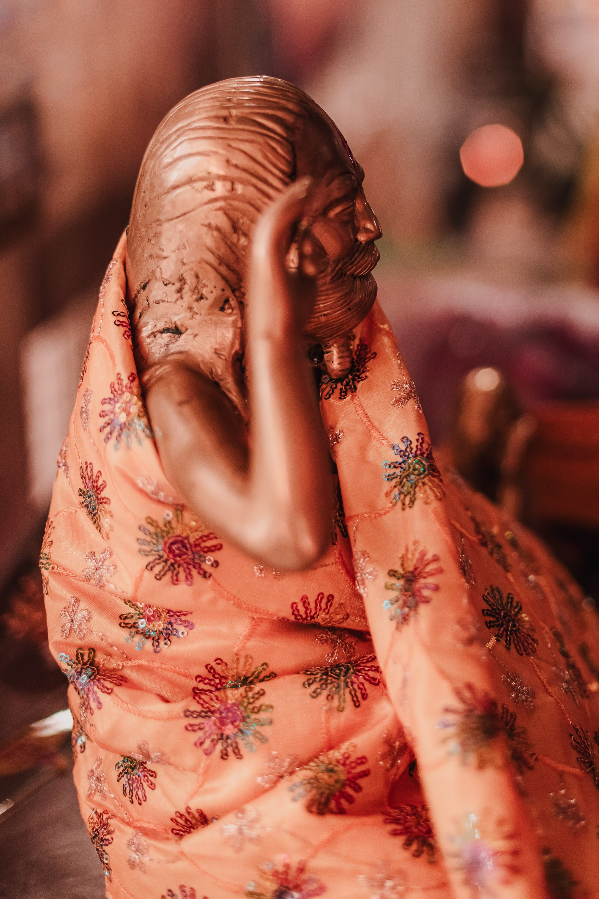 Lakshmi pooja in India. Mariam Bagdasaryan