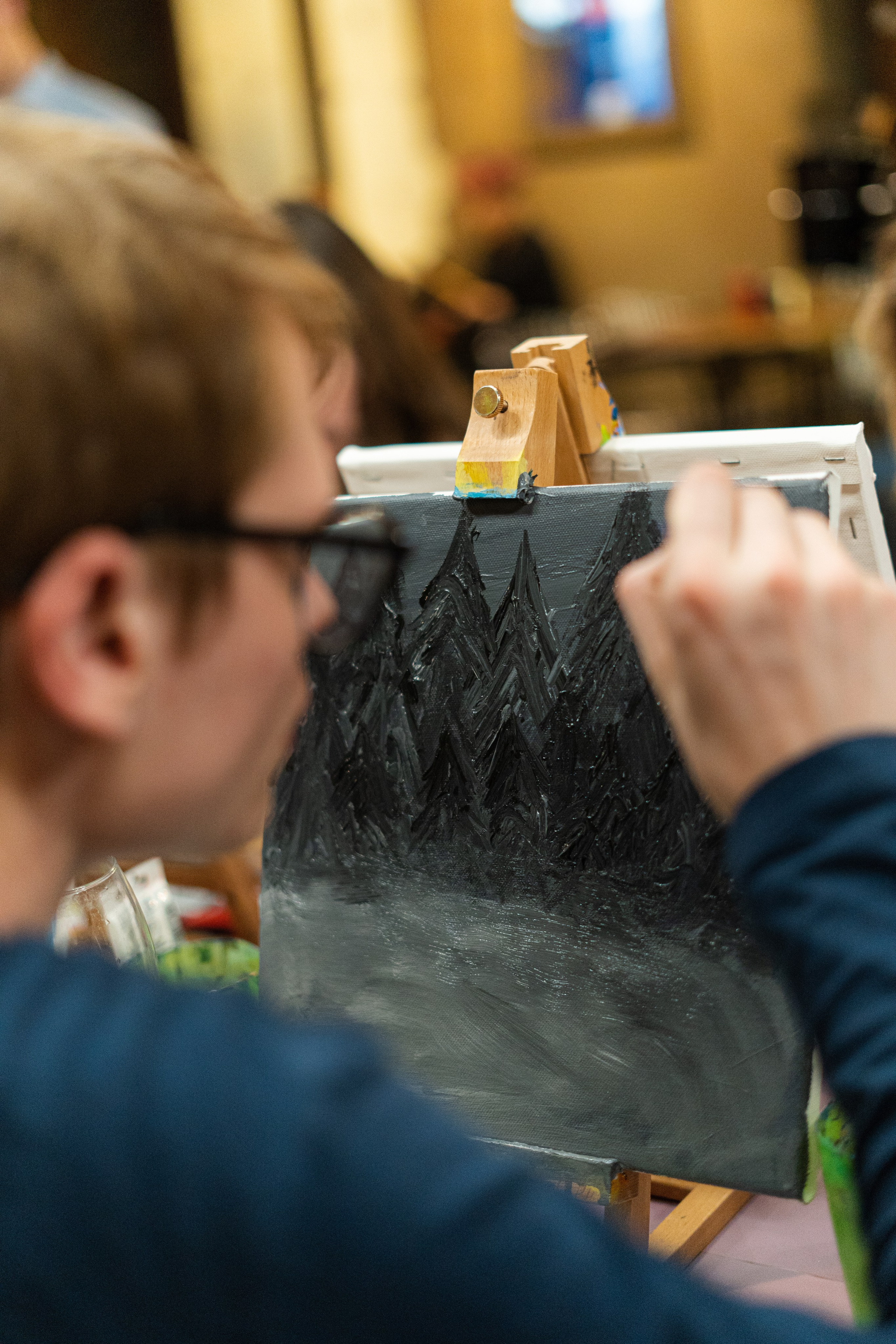 Корпоратив Teach Me Art 2. Портретный фотограф в Москве и Санкт-Петербурге Арина Чех