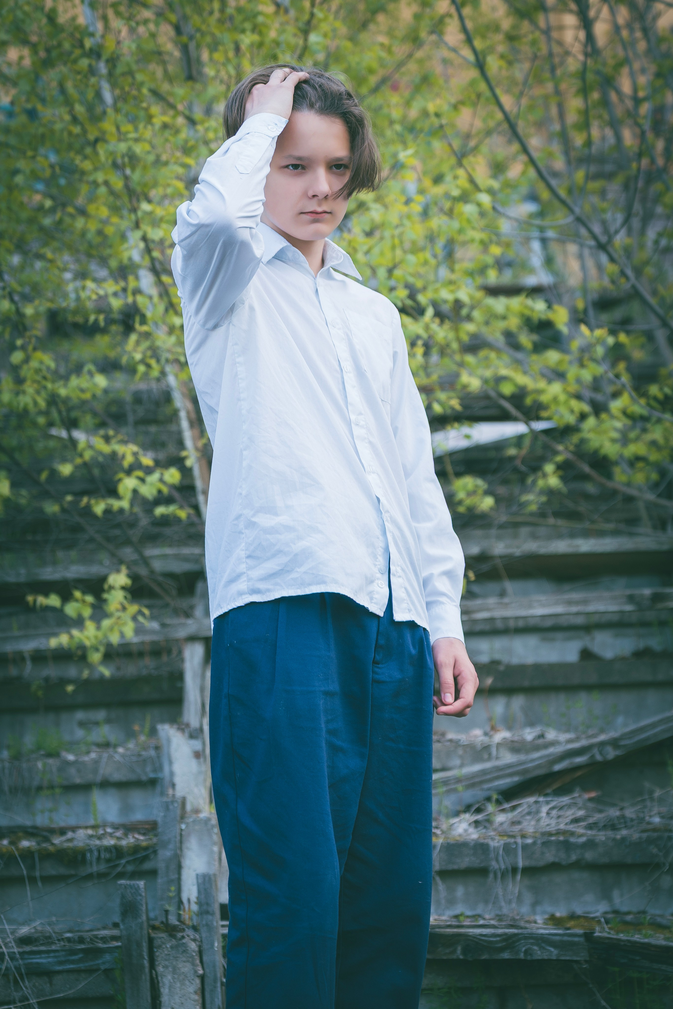 Уличный портрет Ивана. Фотограф Евгений Егоров