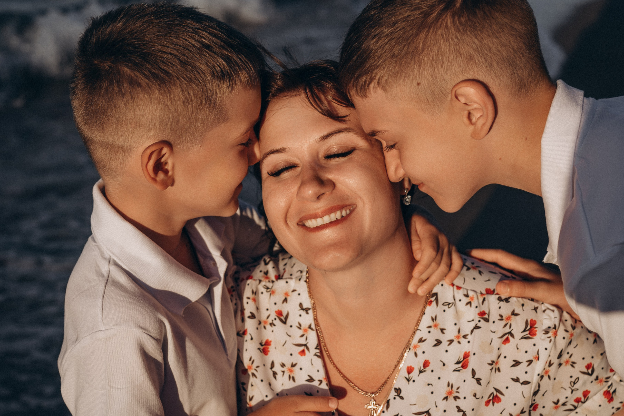 Владимир; Оксана; Влад и Слава. Фотограф Горбенко Анна