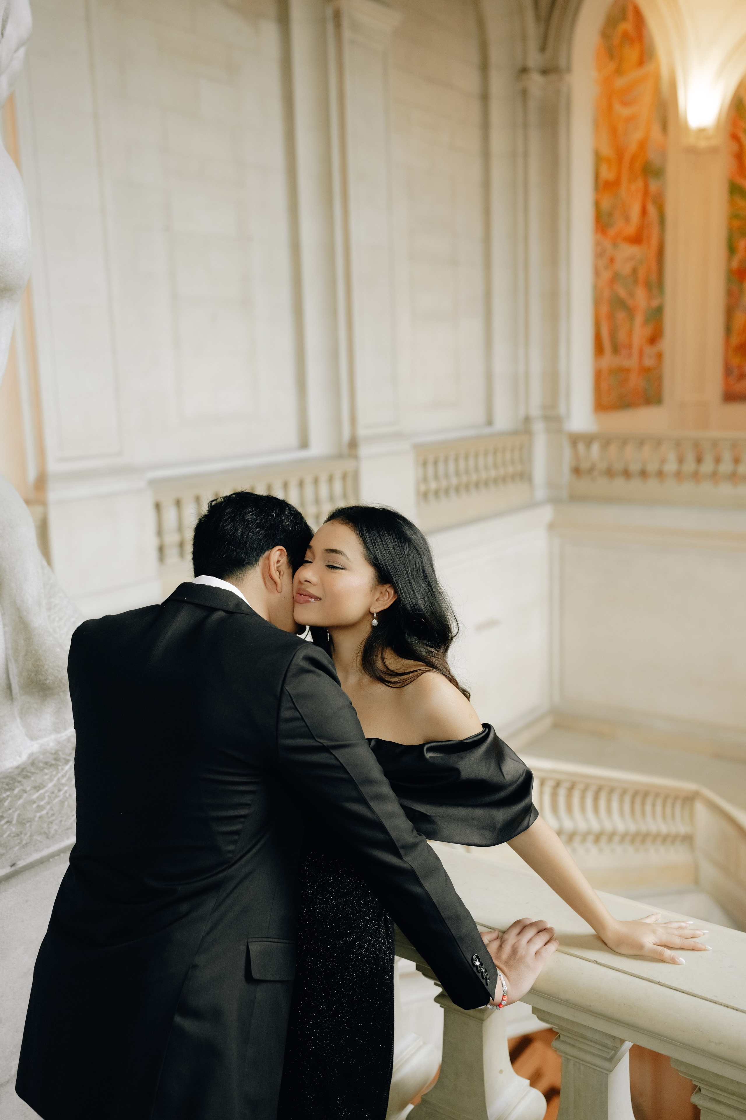 Fifi & Shamil | The Museum of Art. Профессиональный свадебный фотограф в Женеве и Швейцарии | Таня Вовчецкая