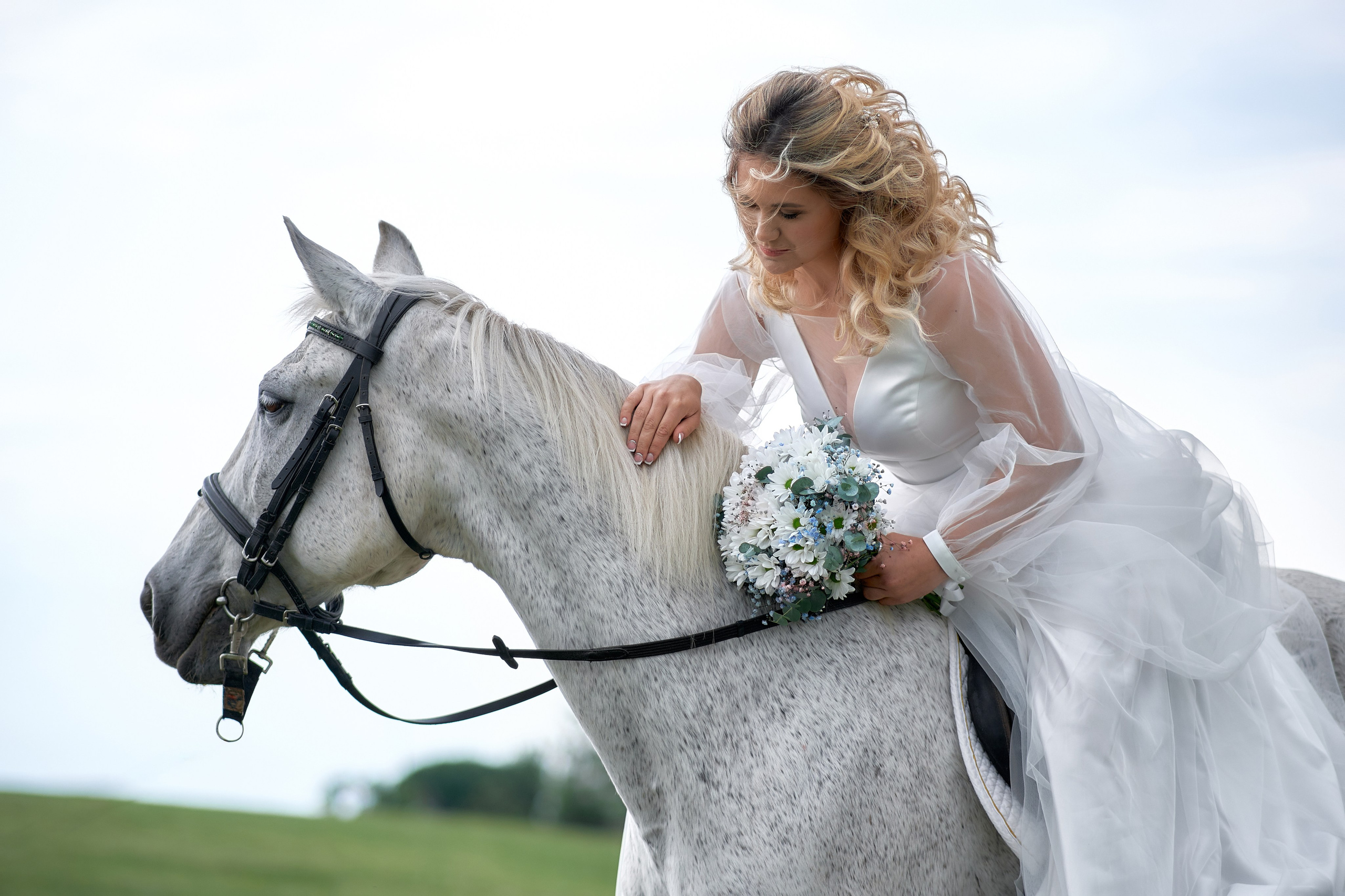С лошадьми. Семейный и портретный фотограф в Новомосковске и Узловой Михеева Татьяна