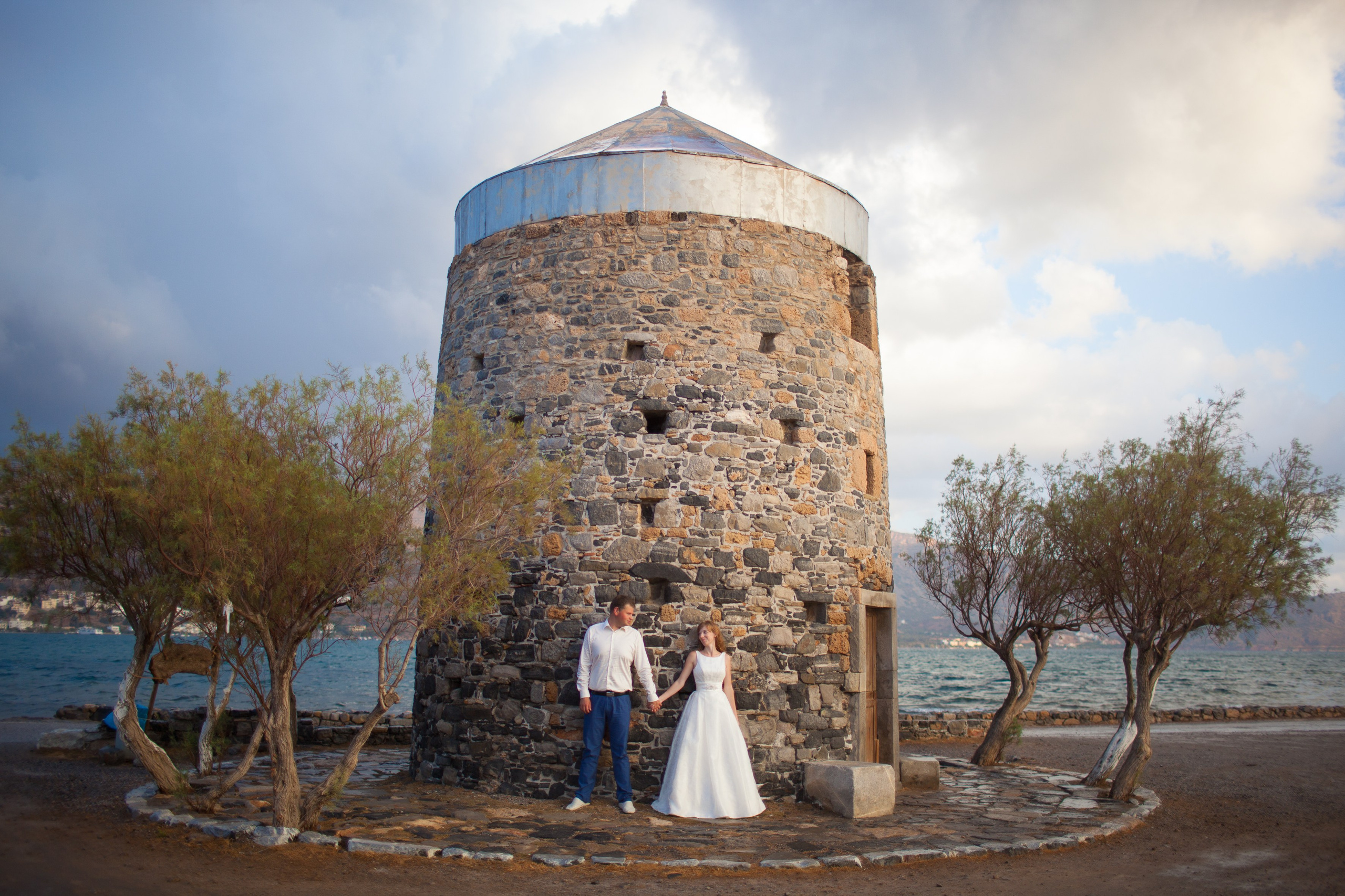 Яна и Олег в Греции. Свадебный фотограф в Москве Екатерина Огарская